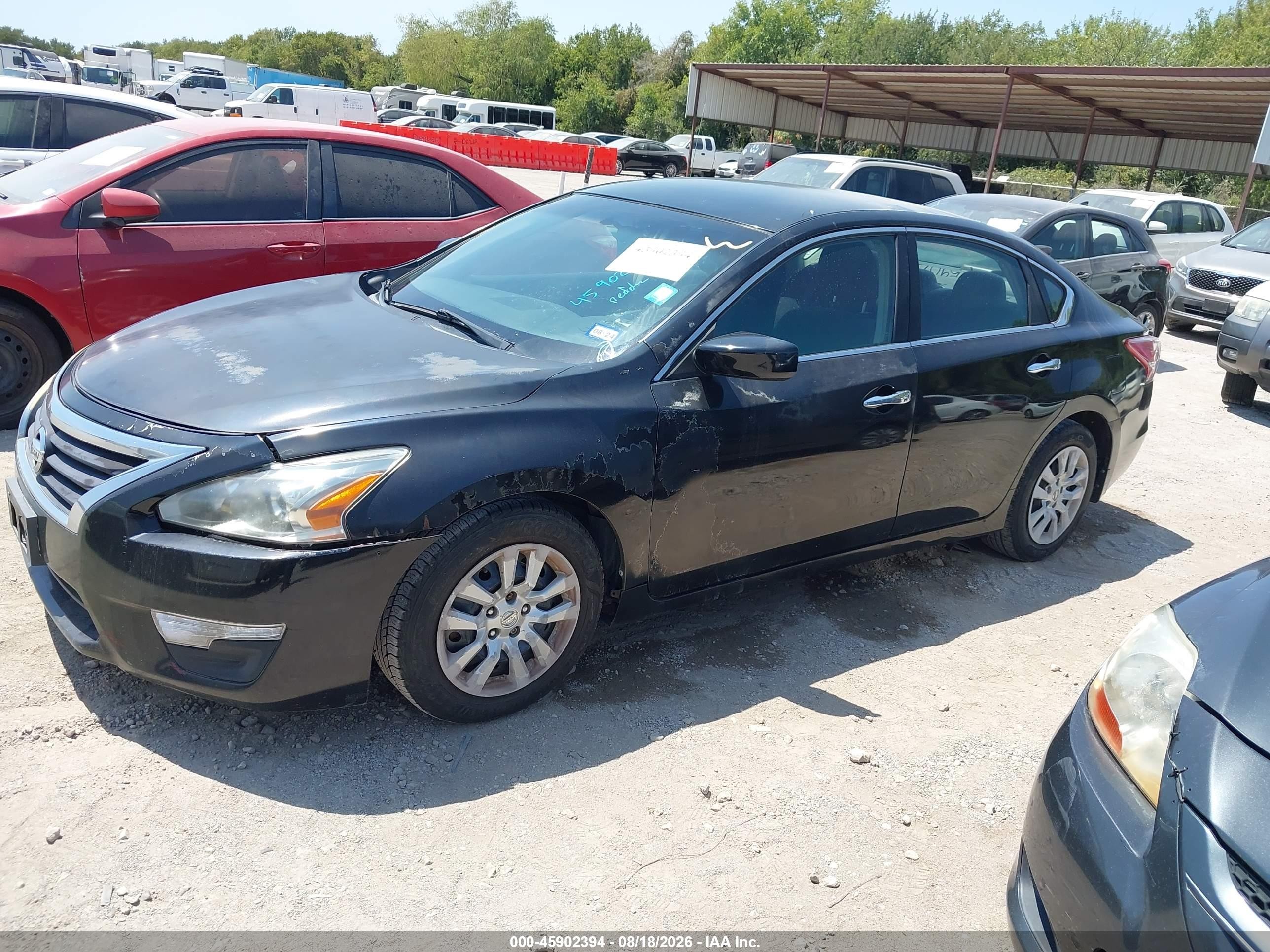 2013 Nissan Altima 2.5 S Black vin: 1N4AL3AP3DC217612