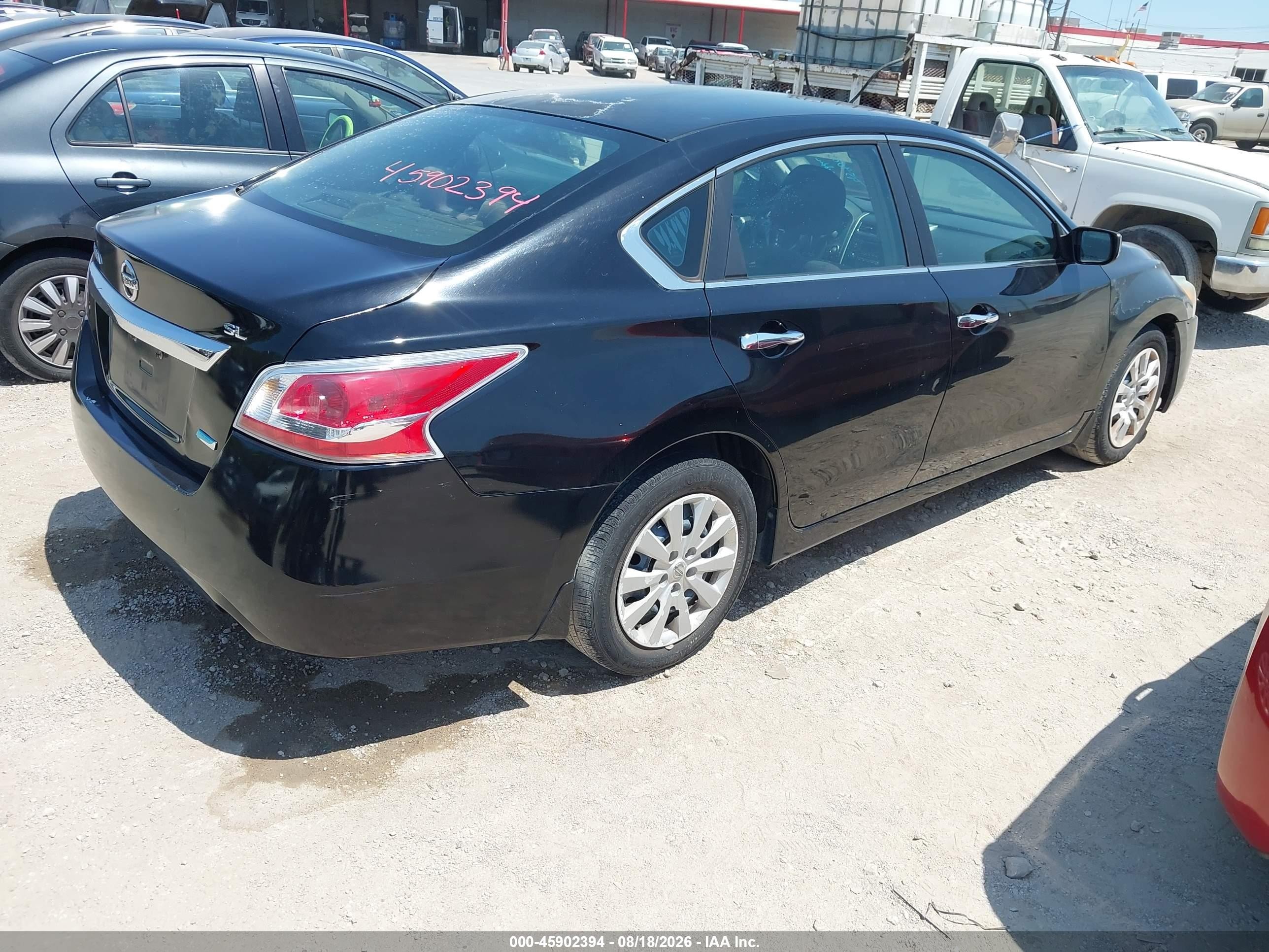 2013 Nissan Altima 2.5 S Black vin: 1N4AL3AP3DC217612