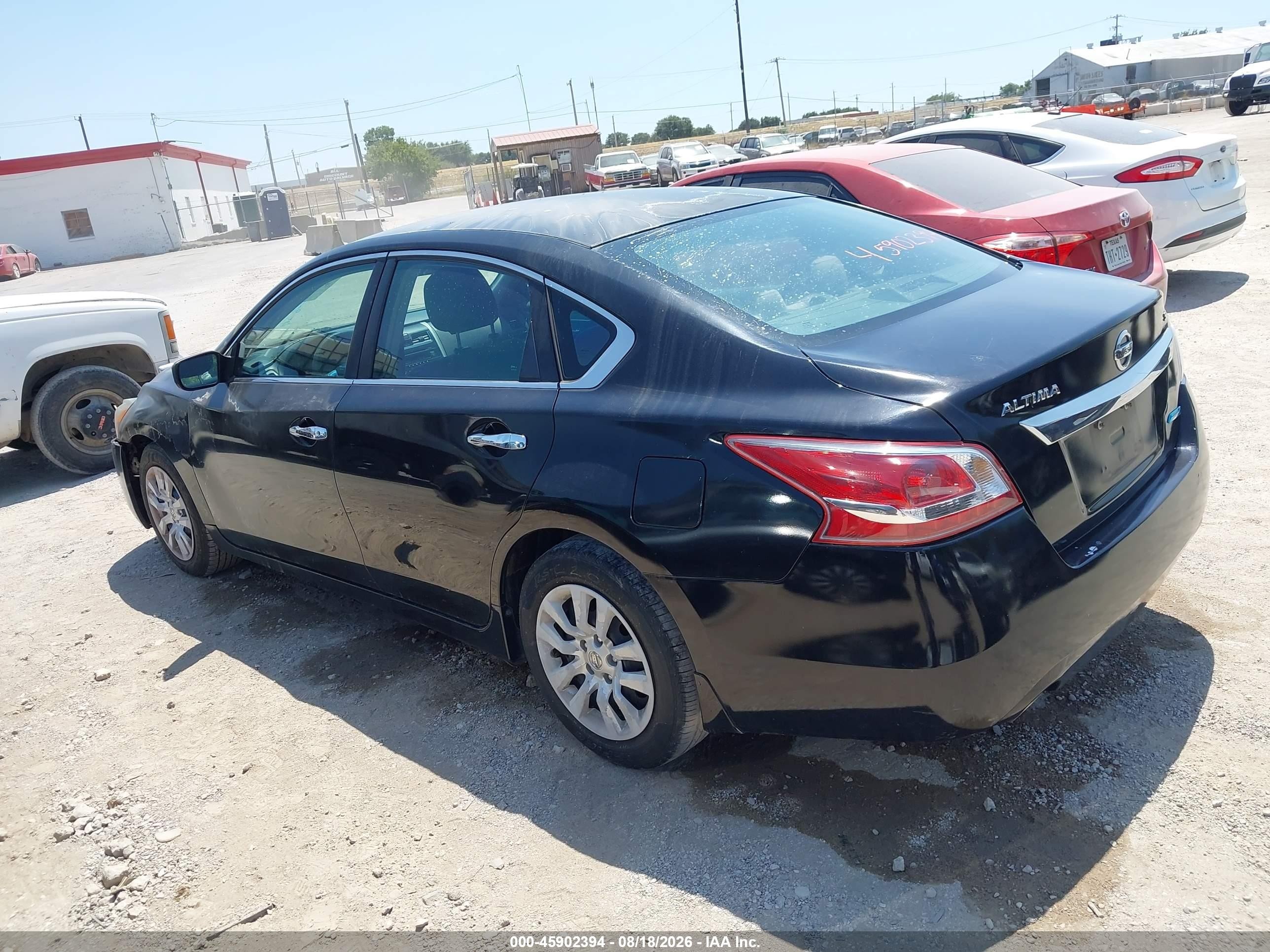 2013 Nissan Altima 2.5 S Black vin: 1N4AL3AP3DC217612