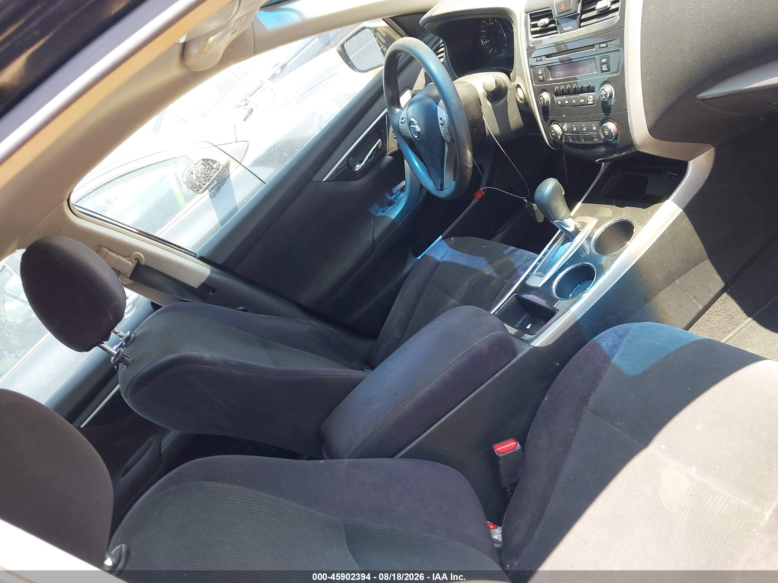 2013 Nissan Altima 2.5 S Black vin: 1N4AL3AP3DC217612