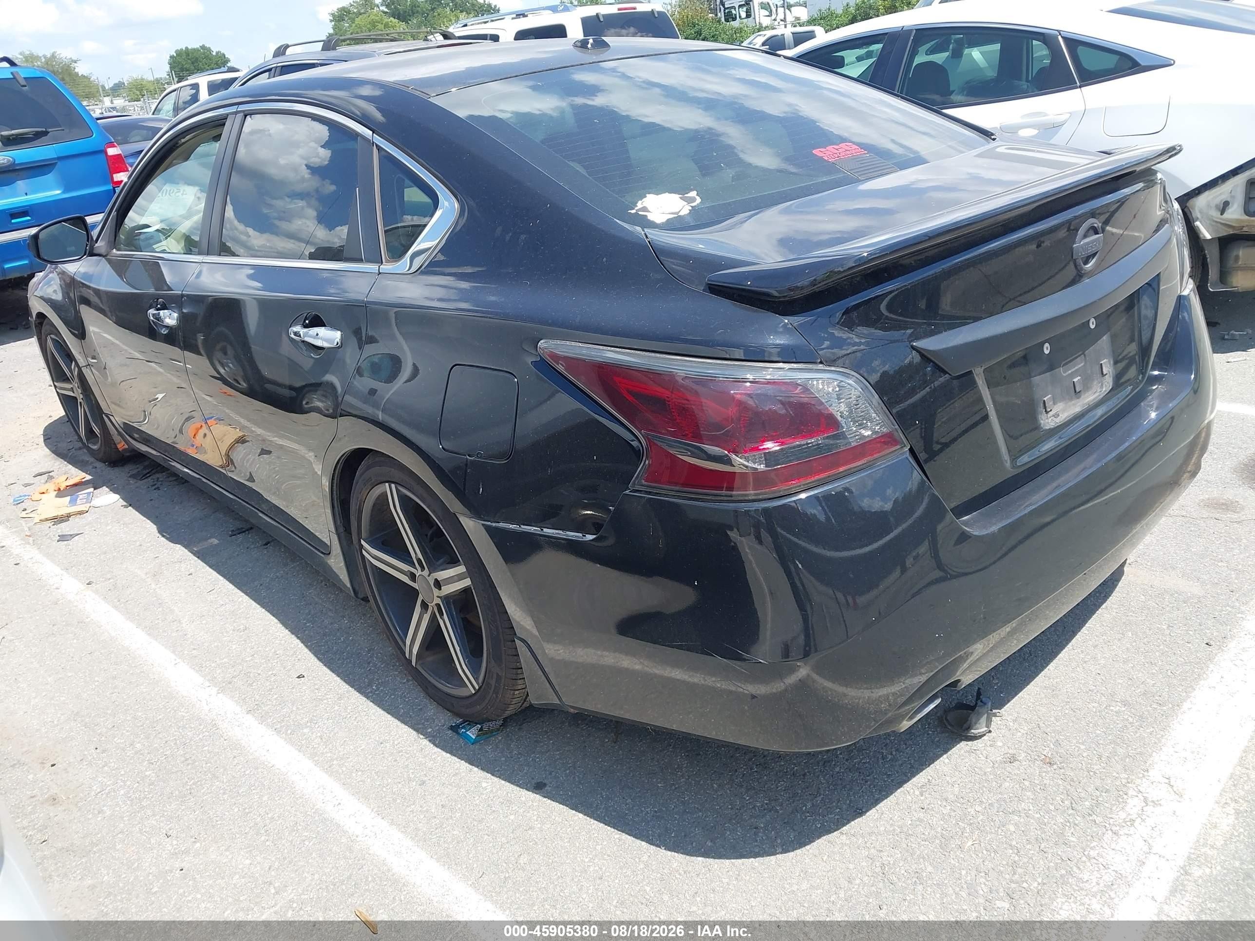2013 Nissan Altima 2.5 Sv Black vin: 1N4AL3AP3DC236208