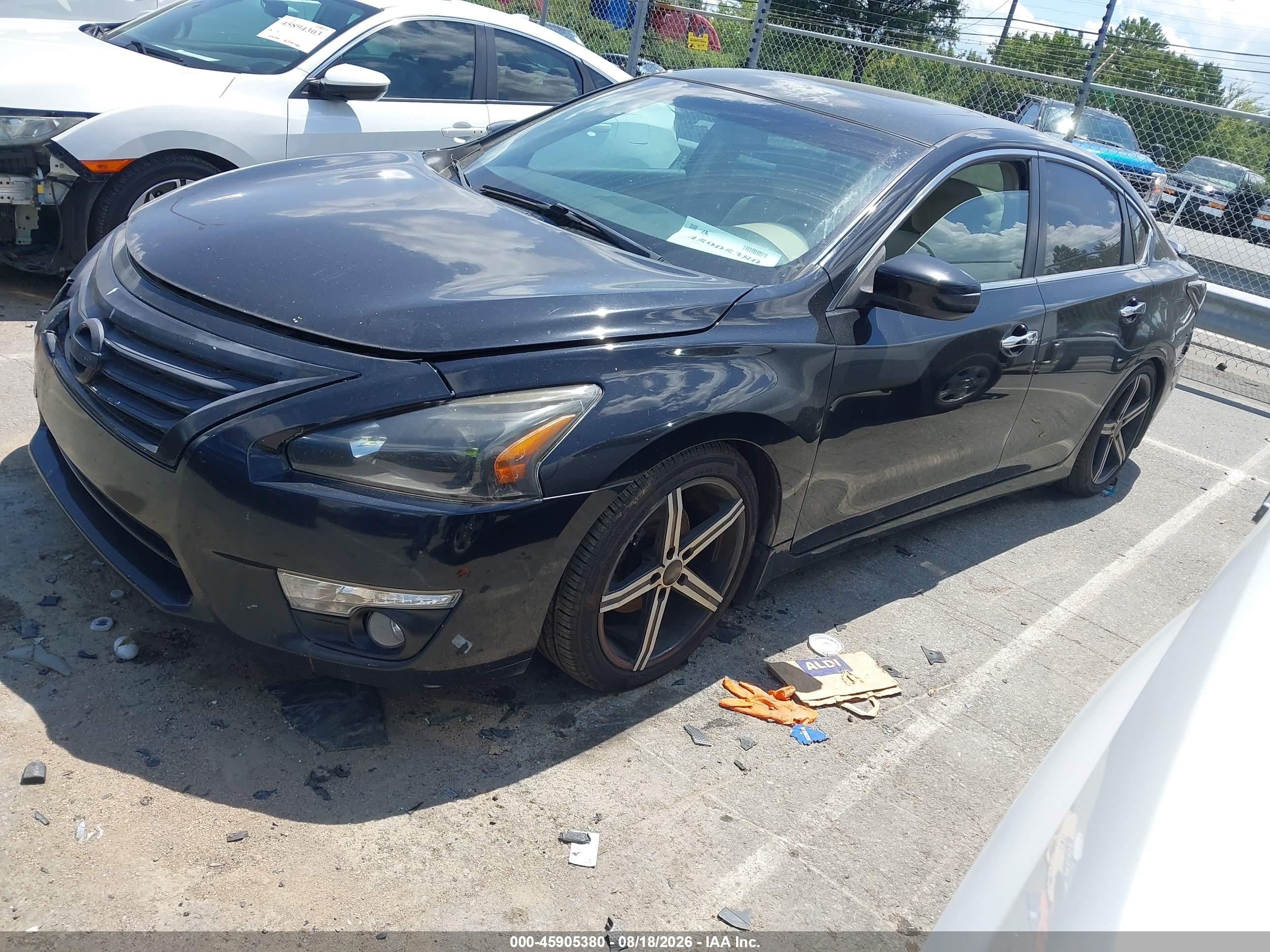 2013 Nissan Altima 2.5 Sv Black vin: 1N4AL3AP3DC236208