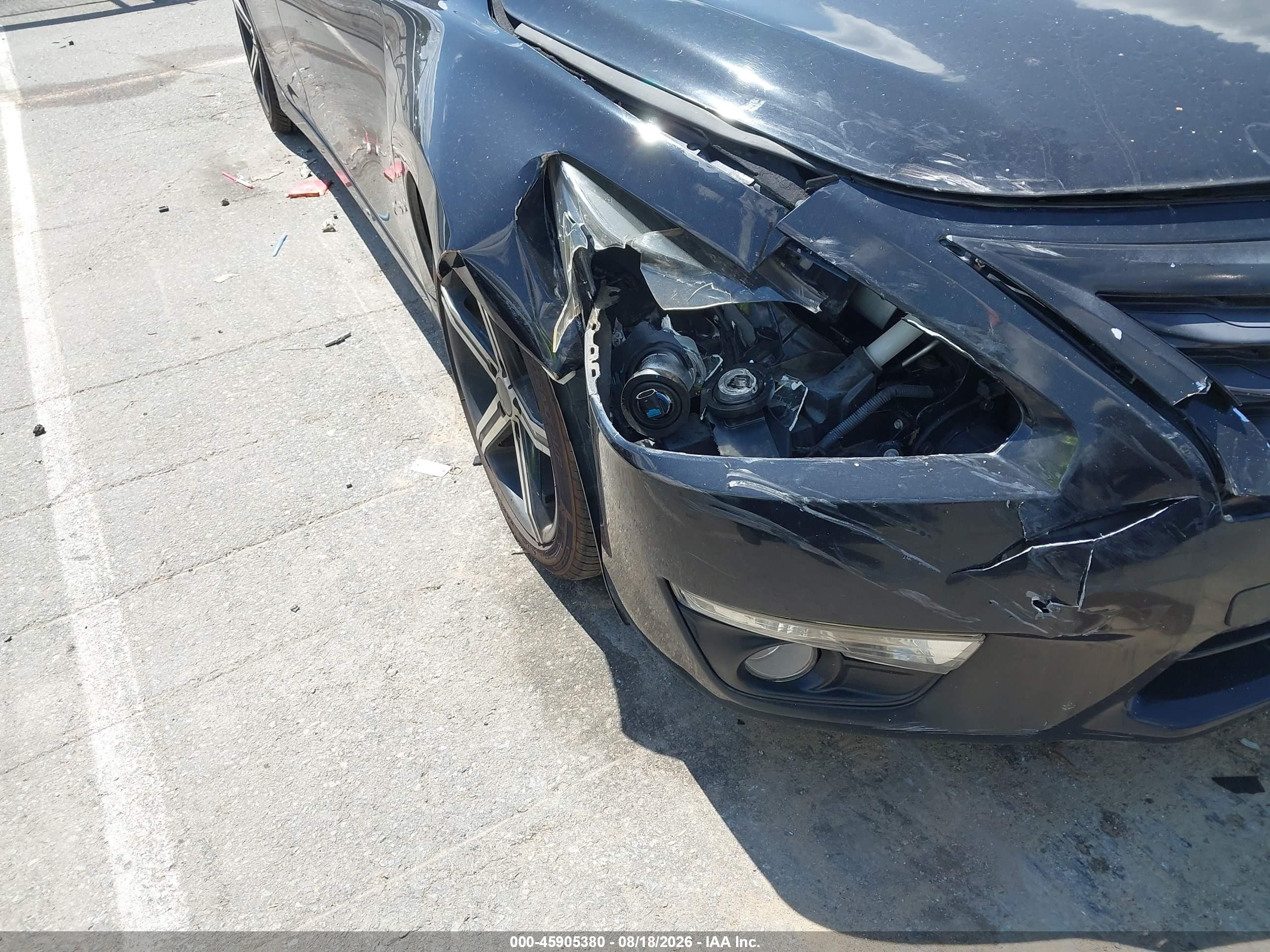 2013 Nissan Altima 2.5 Sv Black vin: 1N4AL3AP3DC236208