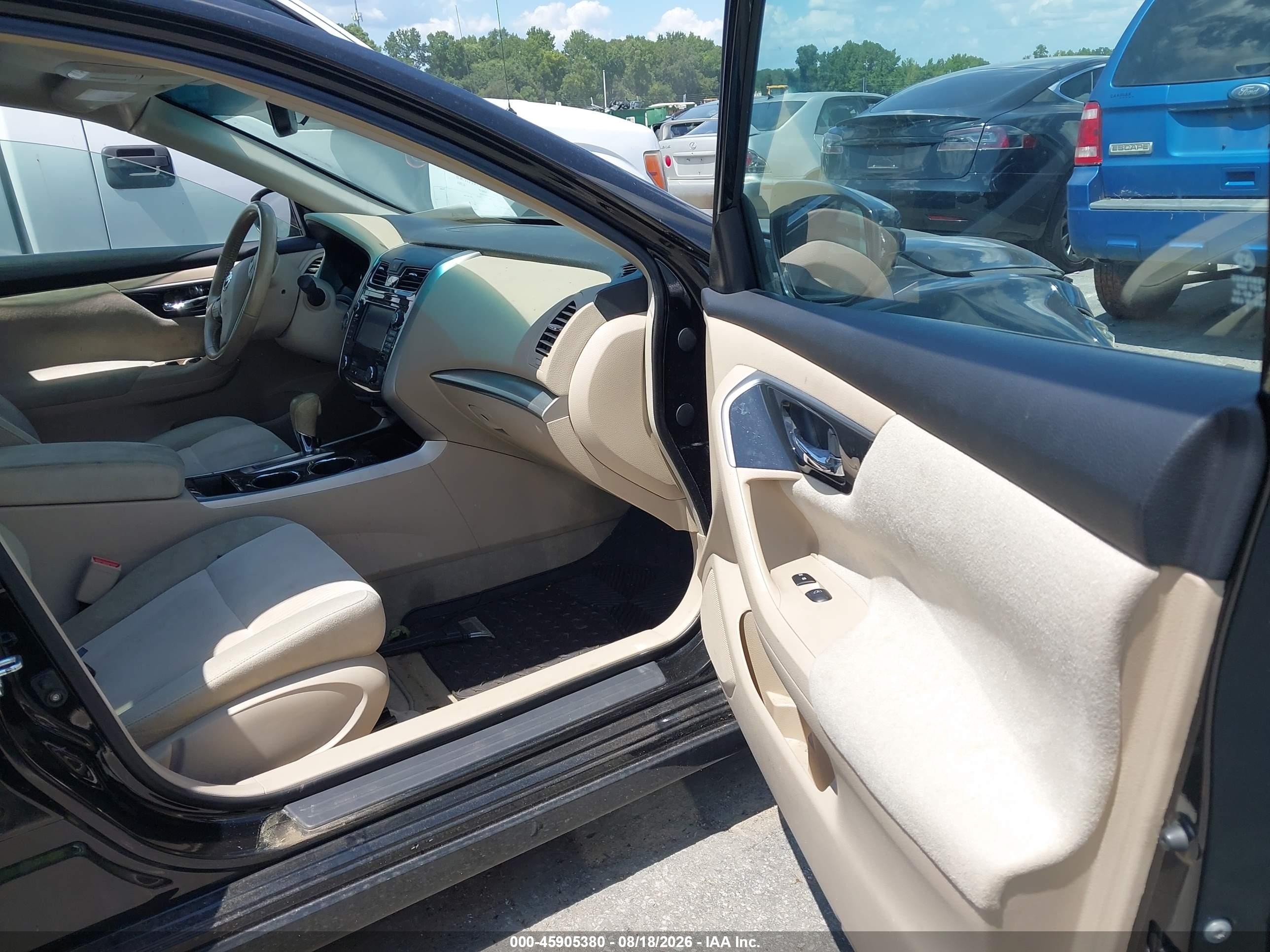 2013 Nissan Altima 2.5 Sv Black vin: 1N4AL3AP3DC236208