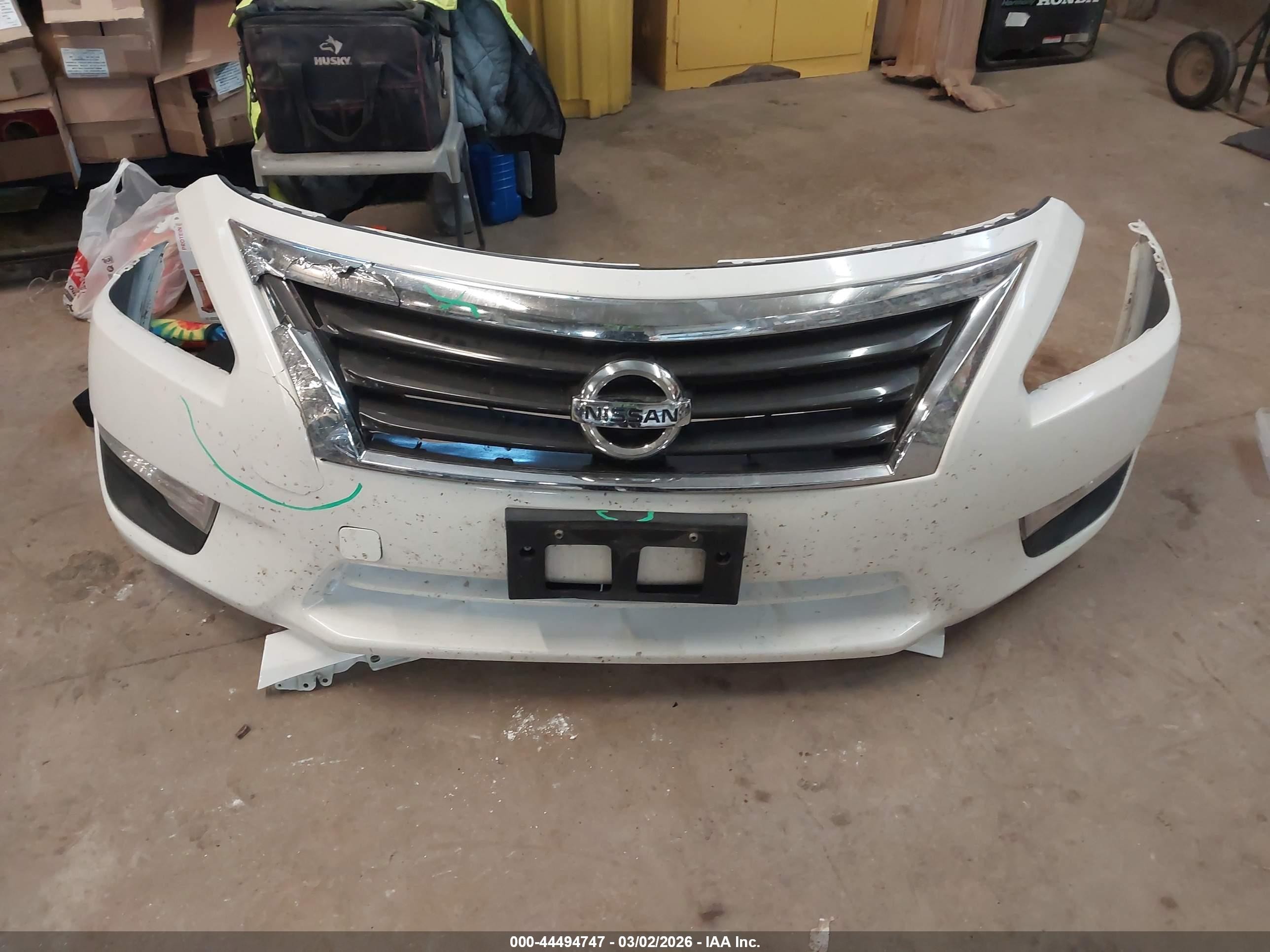 2013 Nissan Altima 2.5 S White vin: 1N4AL3AP3DC237391