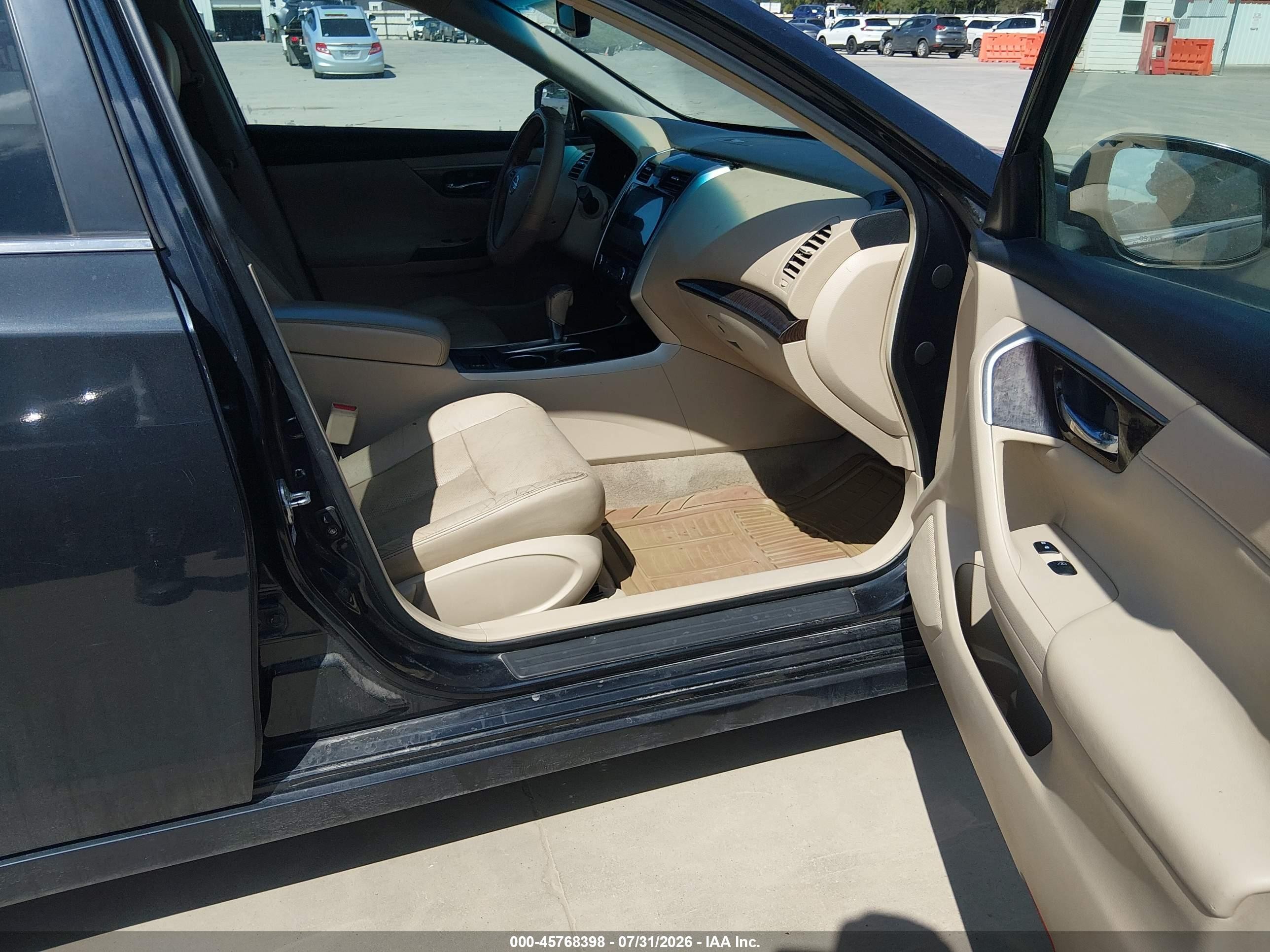 2013 Nissan Altima 2.5 Sl Черный vin: 1N4AL3AP3DC241893