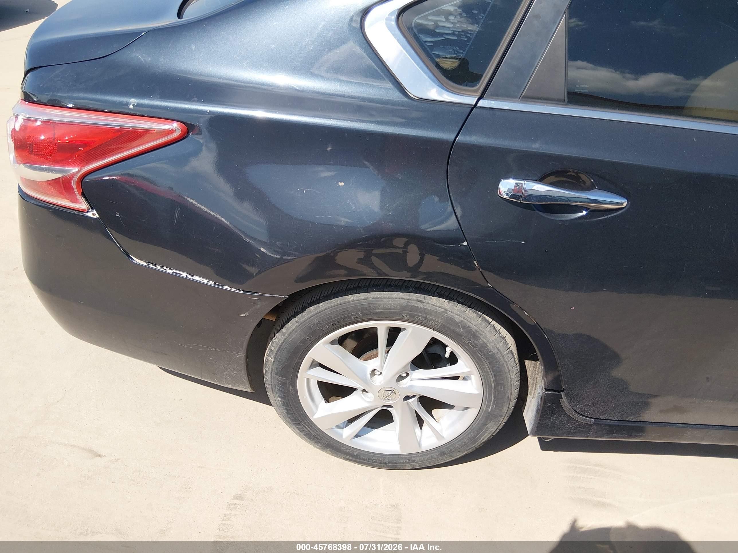2013 Nissan Altima 2.5 Sl Черный vin: 1N4AL3AP3DC241893