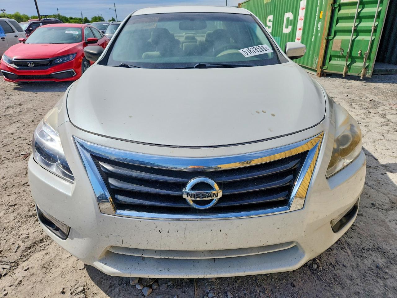 2013 Nissan Altima 2.5 White vin: 1N4AL3AP3DC243191