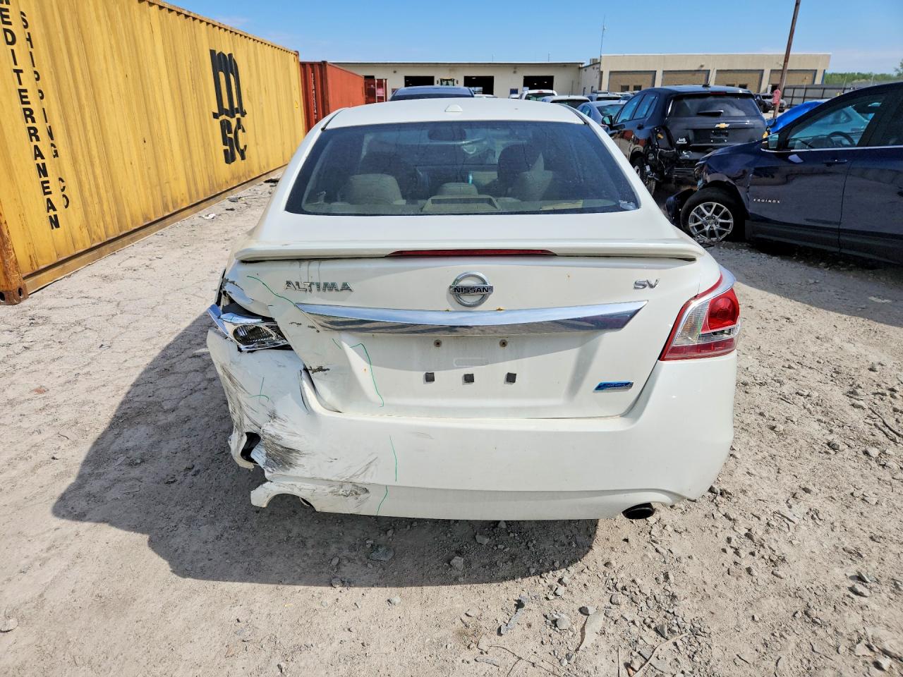 2013 Nissan Altima 2.5 White vin: 1N4AL3AP3DC243191