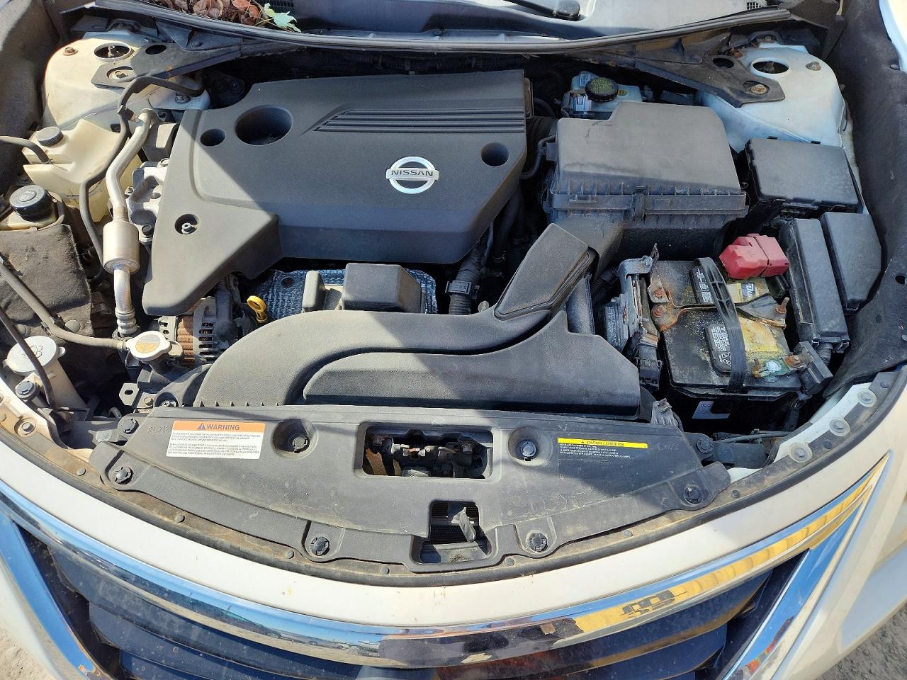 2013 Nissan Altima 2.5 White vin: 1N4AL3AP3DC243191