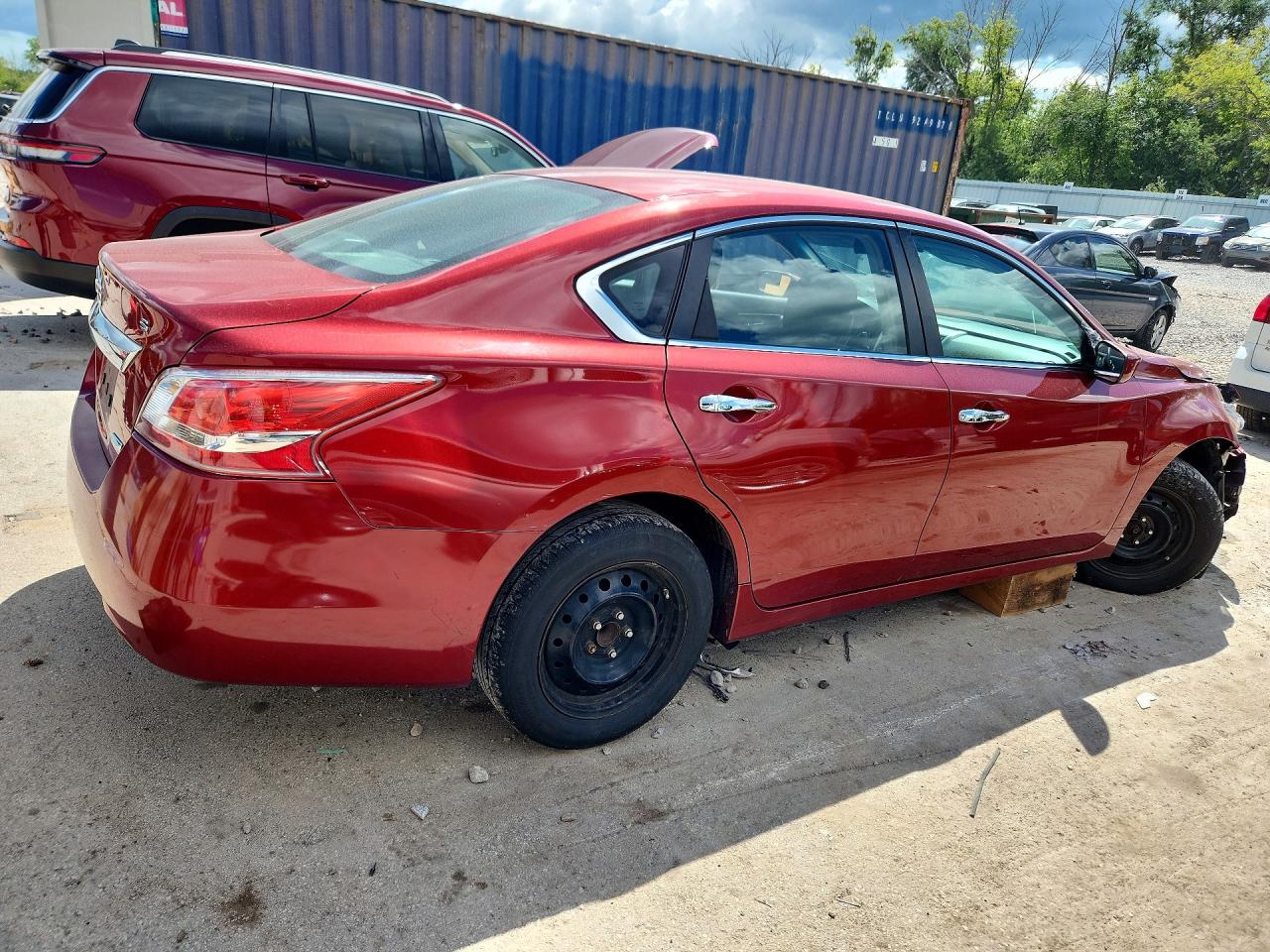 2013 Nissan Altima 2.5 Красный vin: 1N4AL3AP3DC243496