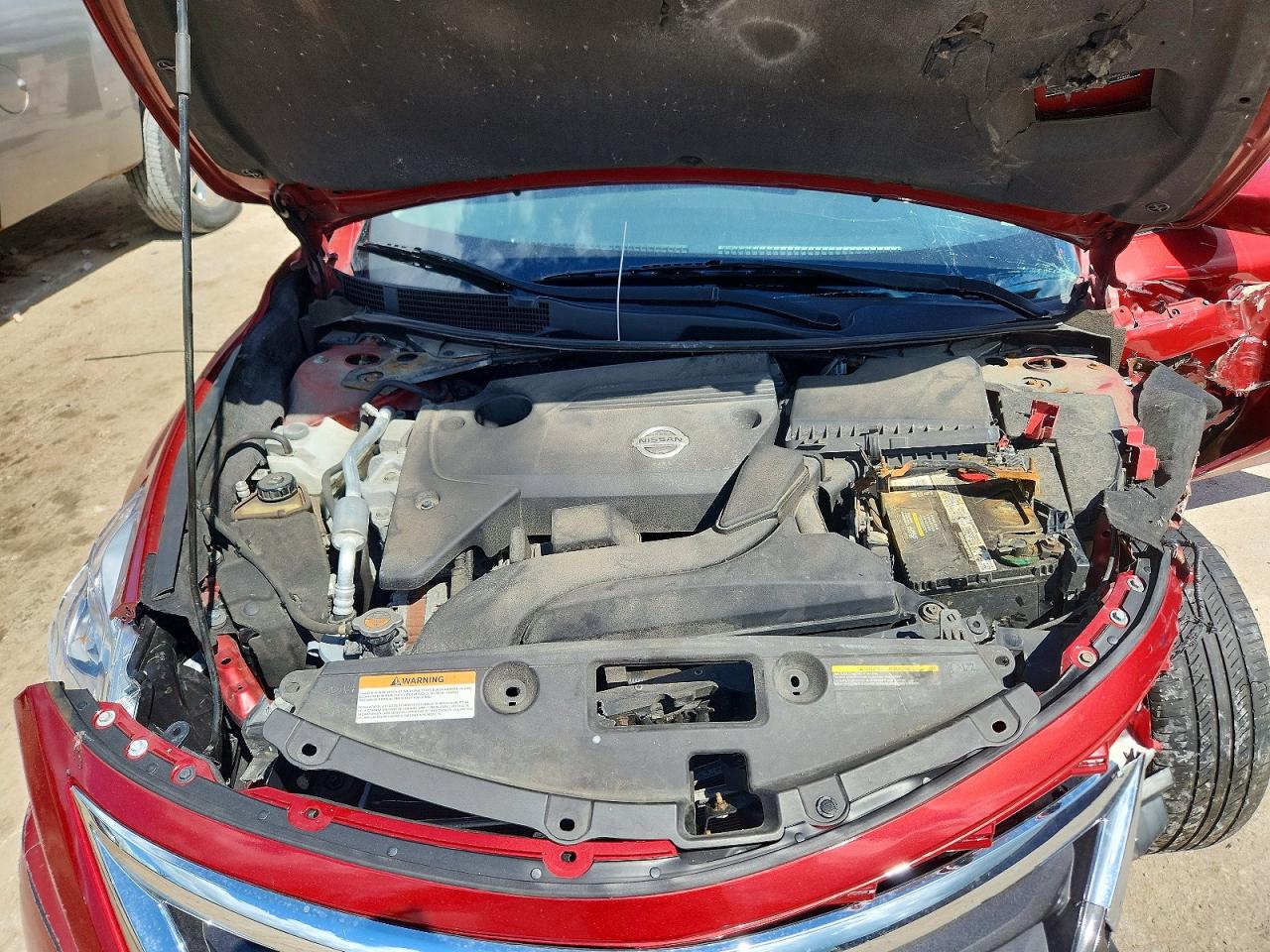 2013 Nissan Altima 2.5 Красный vin: 1N4AL3AP3DC243496