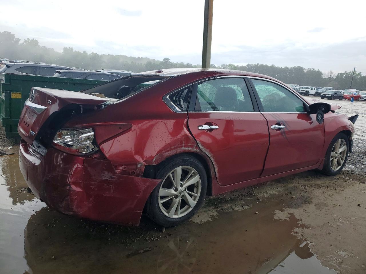 2013 Nissan Altima 2.5 Red vin: 1N4AL3AP3DC247452