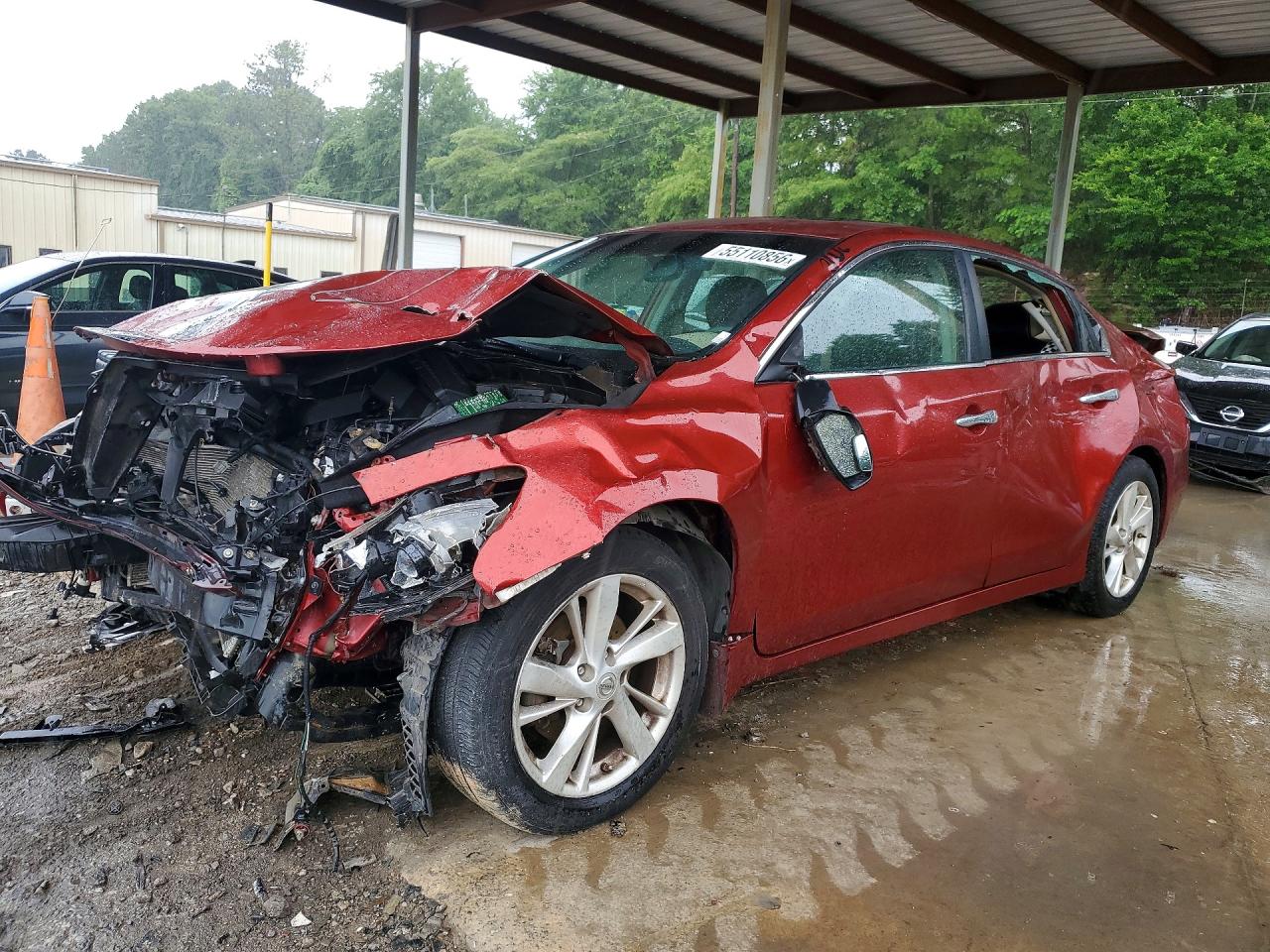 2013 Nissan Altima 2.5 Red vin: 1N4AL3AP3DC247452