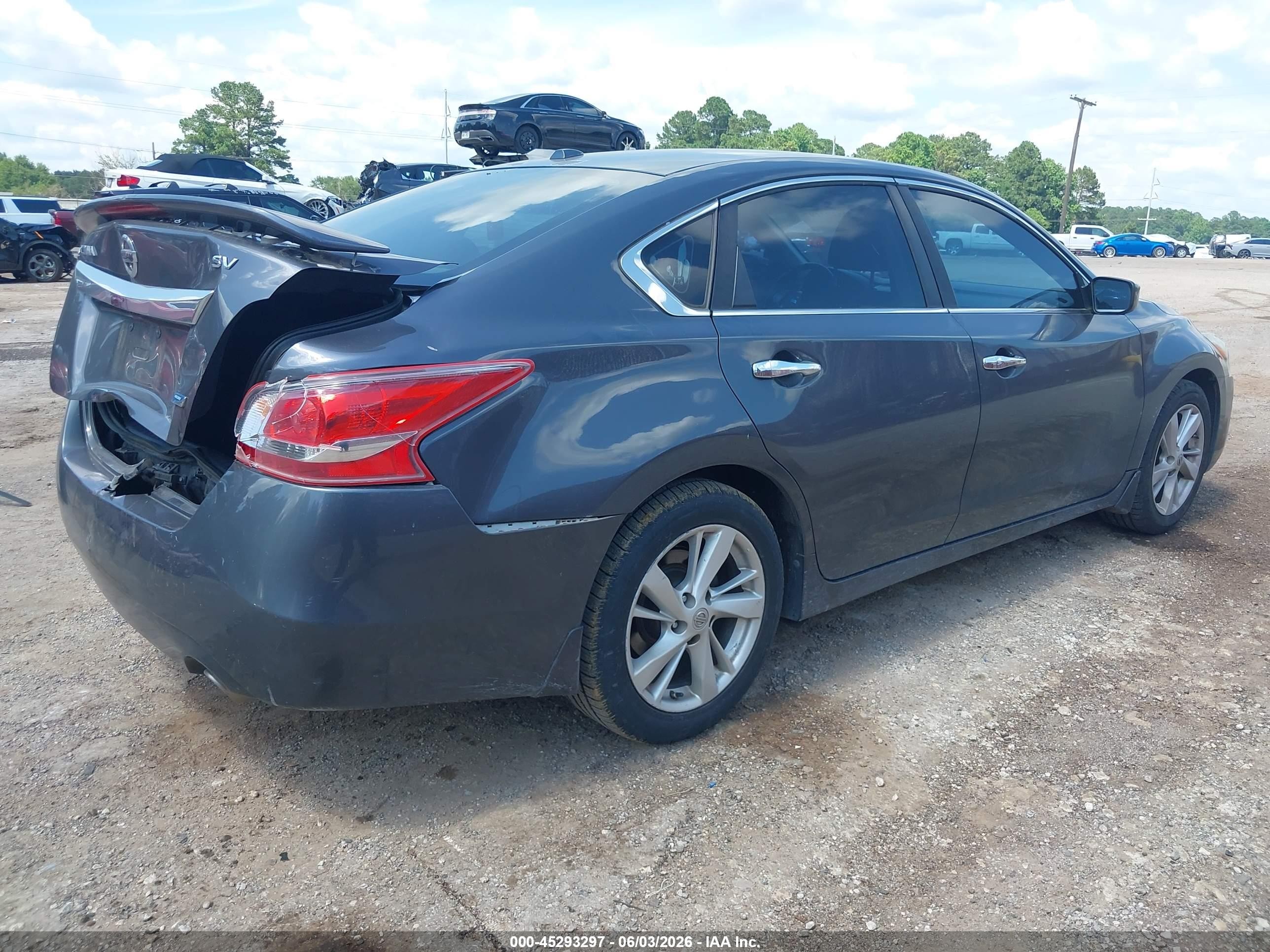 2013 Nissan Altima 2.5 Sv Gray vin: 1N4AL3AP3DC274277