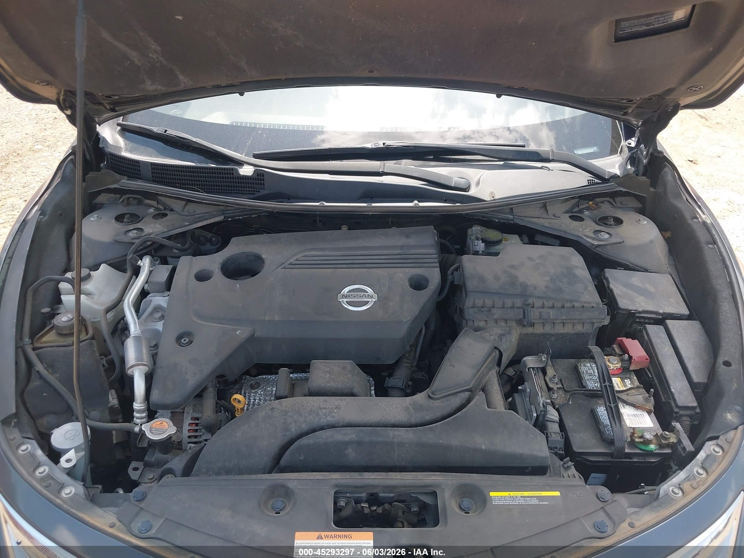 2013 Nissan Altima 2.5 Sv Gray vin: 1N4AL3AP3DC274277