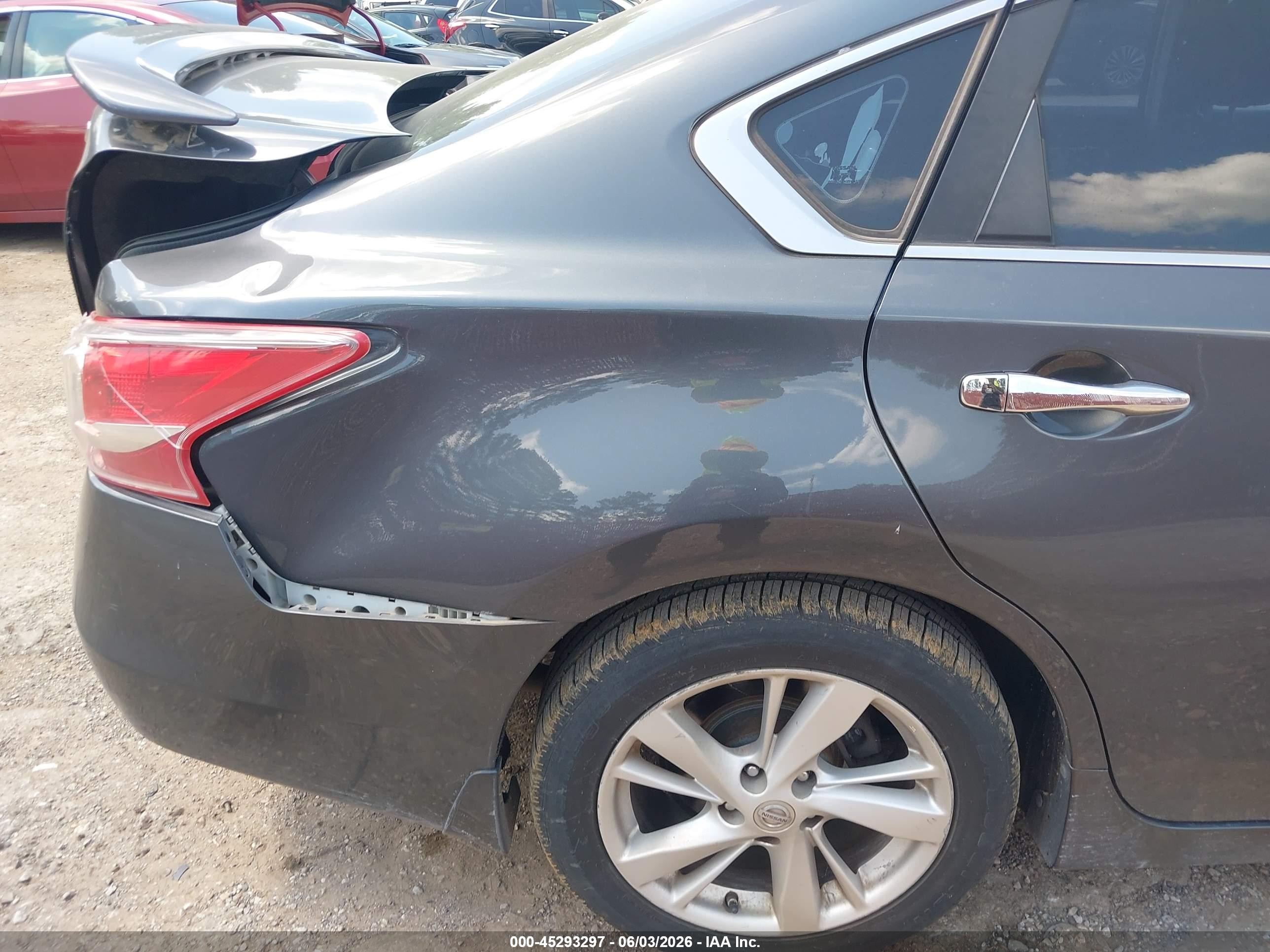 2013 Nissan Altima 2.5 Sv Gray vin: 1N4AL3AP3DC274277
