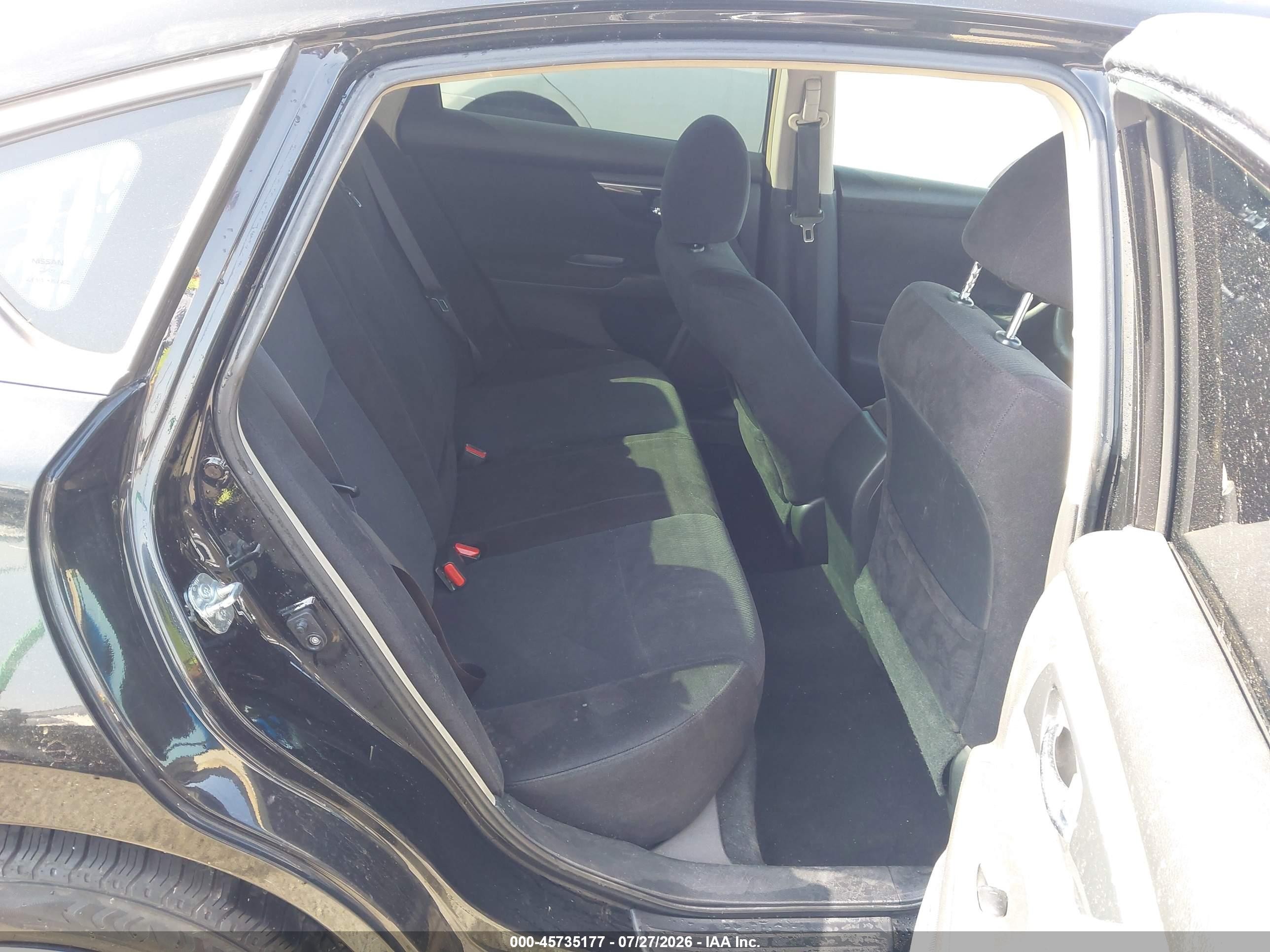 2013 Nissan Altima 2.5 S Black vin: 1N4AL3AP3DC277230