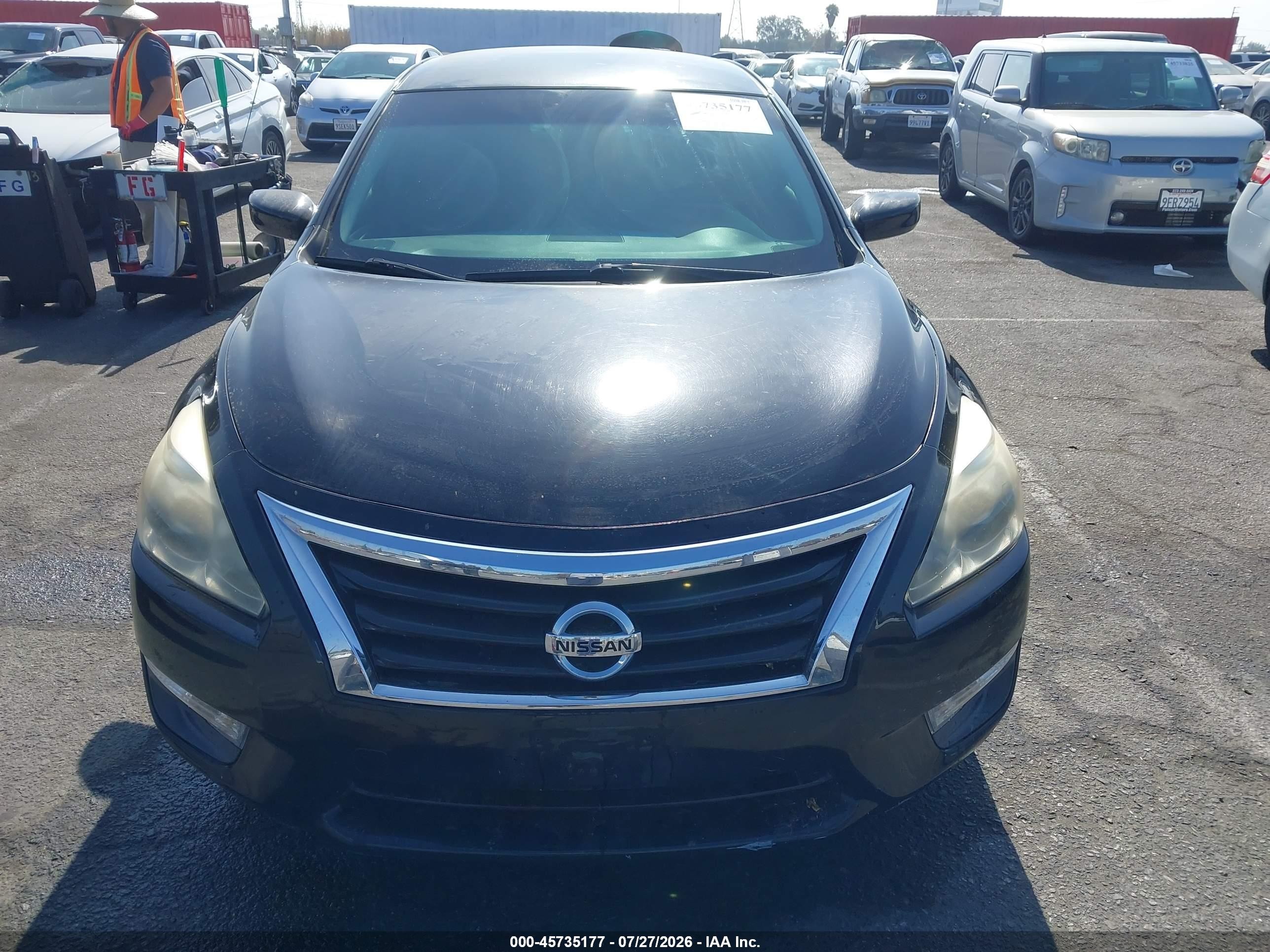 2013 Nissan Altima 2.5 S Black vin: 1N4AL3AP3DC277230