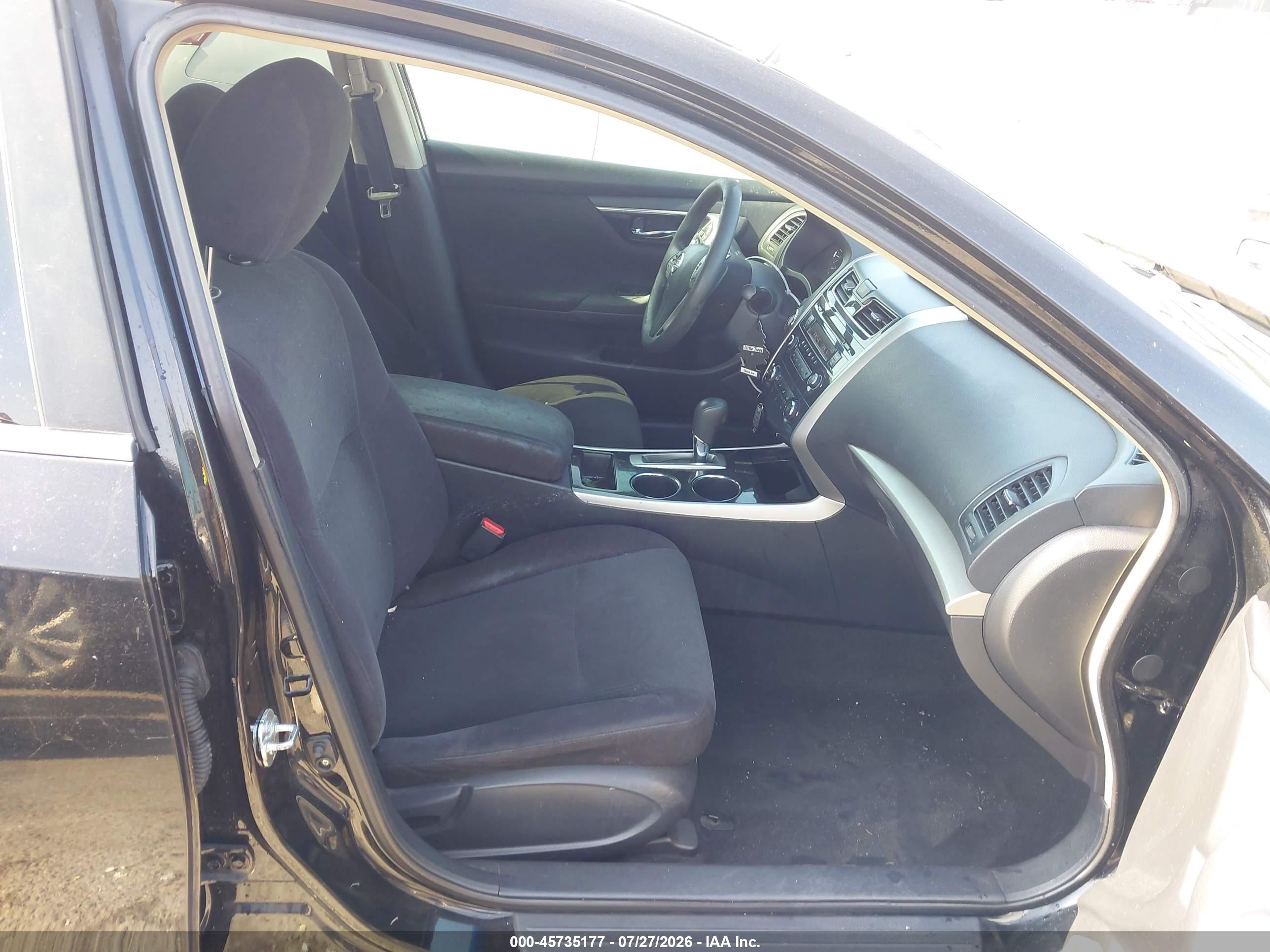 2013 Nissan Altima 2.5 S Black vin: 1N4AL3AP3DC277230