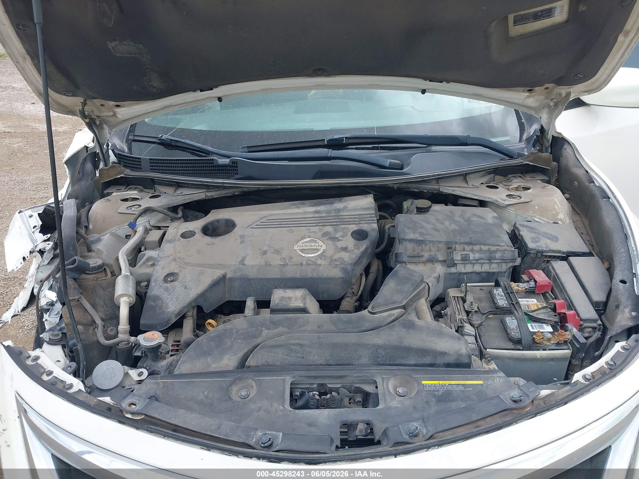 2013 Nissan Altima 2.5 S Белый vin: 1N4AL3AP3DC283691