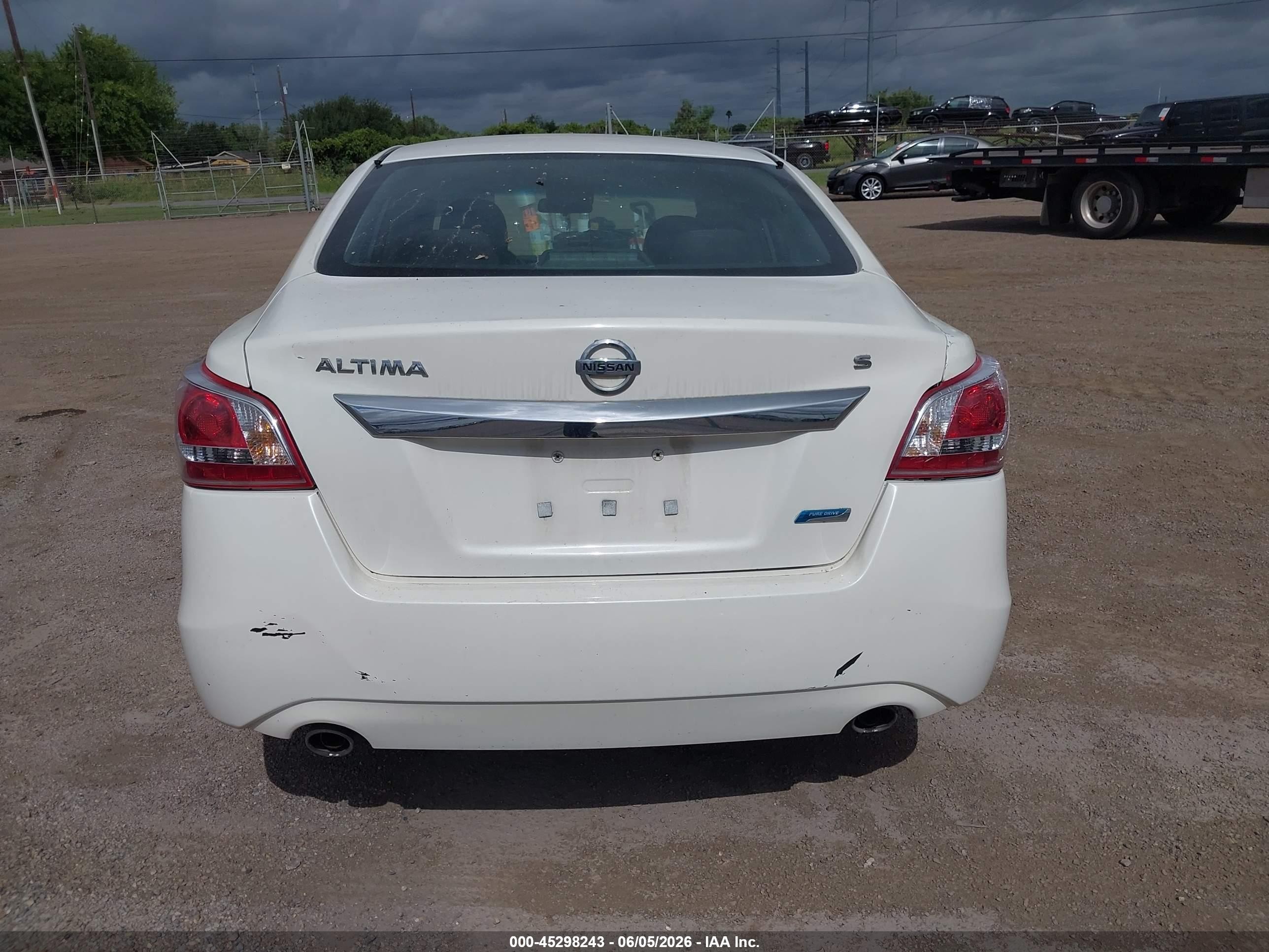 2013 Nissan Altima 2.5 S Белый vin: 1N4AL3AP3DC283691