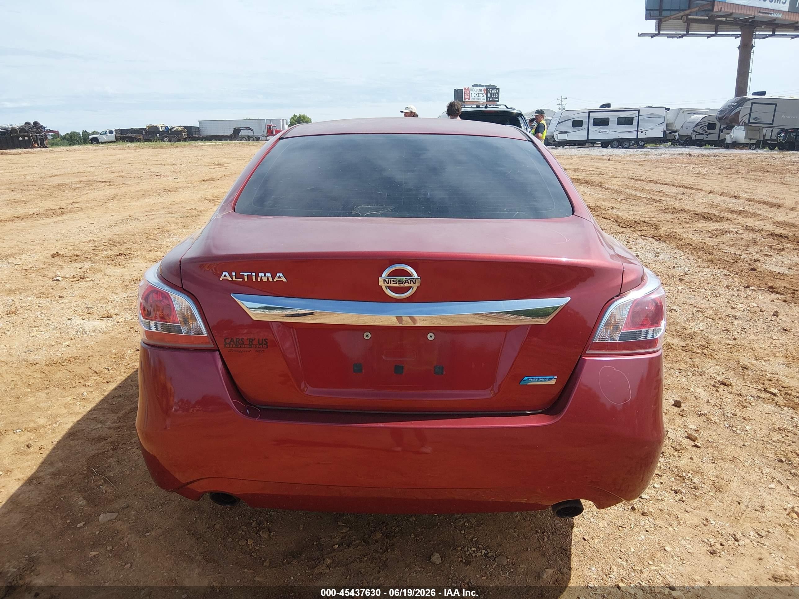 2013 Nissan Altima 2.5 Burgundy vin: 1N4AL3AP3DC286090