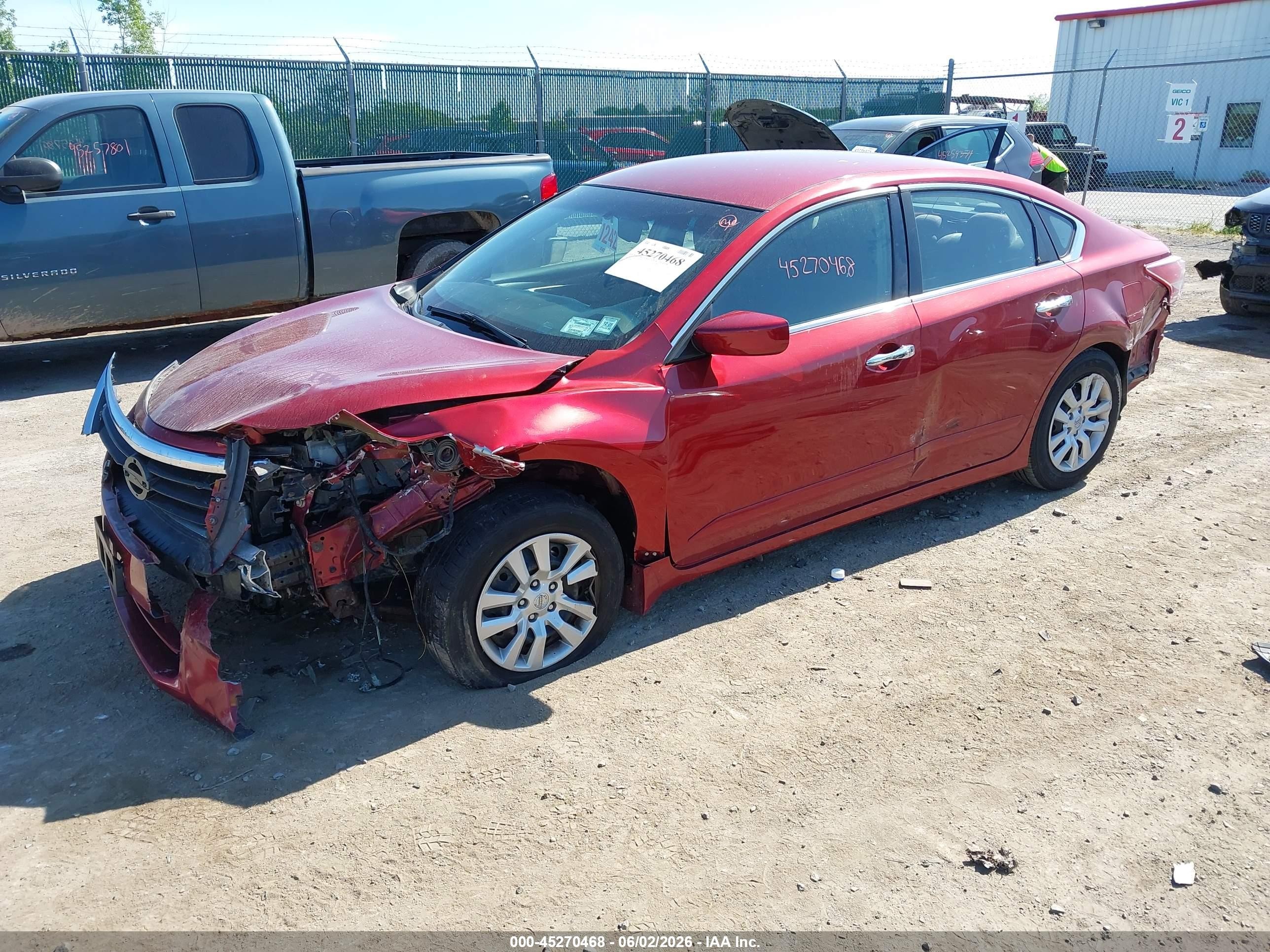 2013 Nissan Altima 2.5 S Red vin: 1N4AL3AP3DC297106
