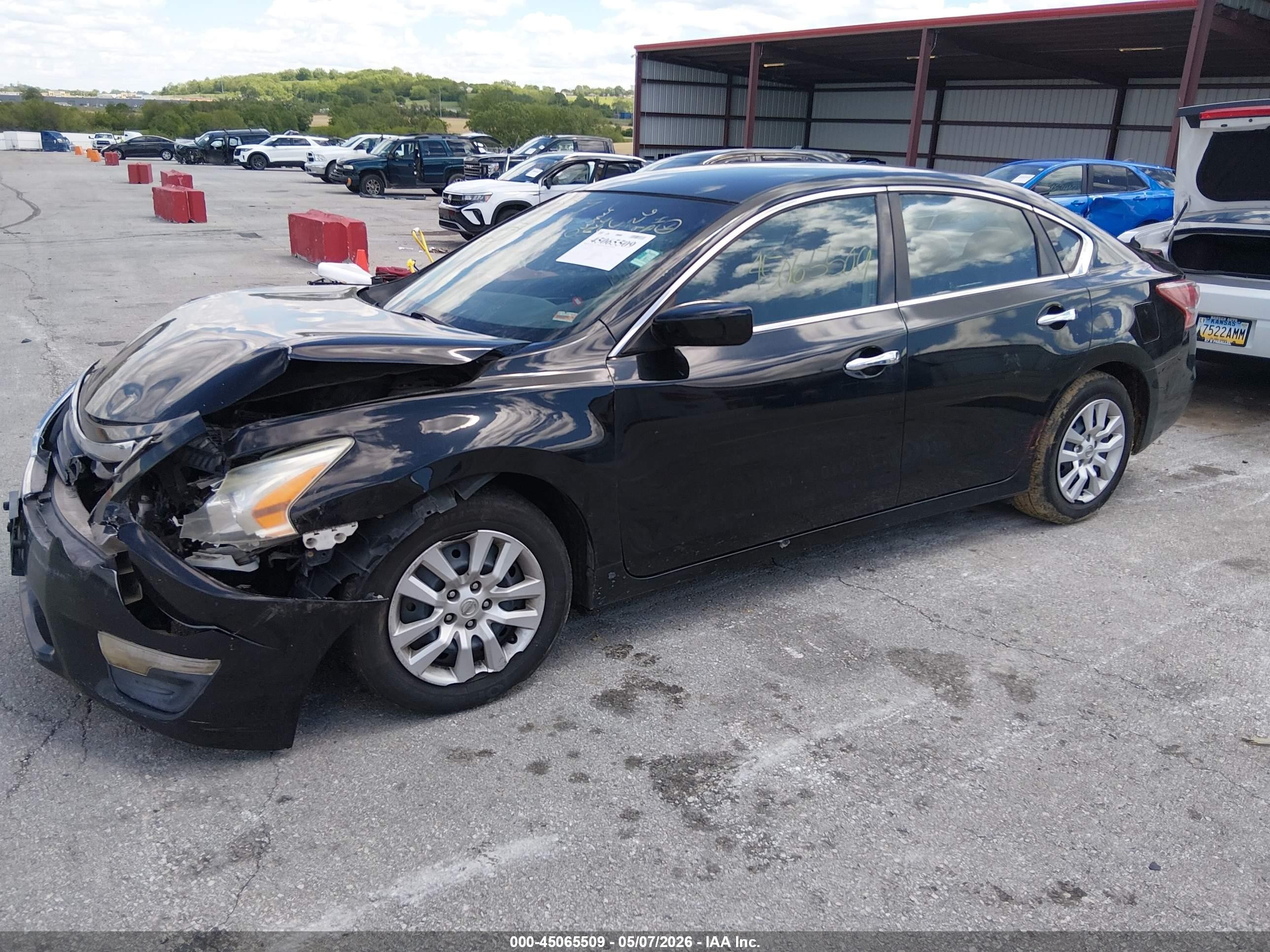 2013 Nissan Altima 2.5 S Black vin: 1N4AL3AP3DC298269