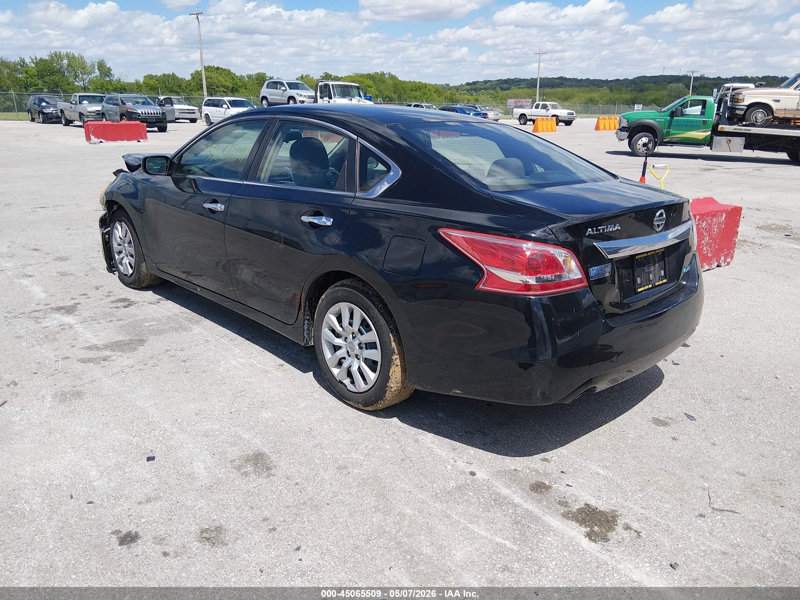 2013 Nissan Altima 2.5 S Black vin: 1N4AL3AP3DC298269