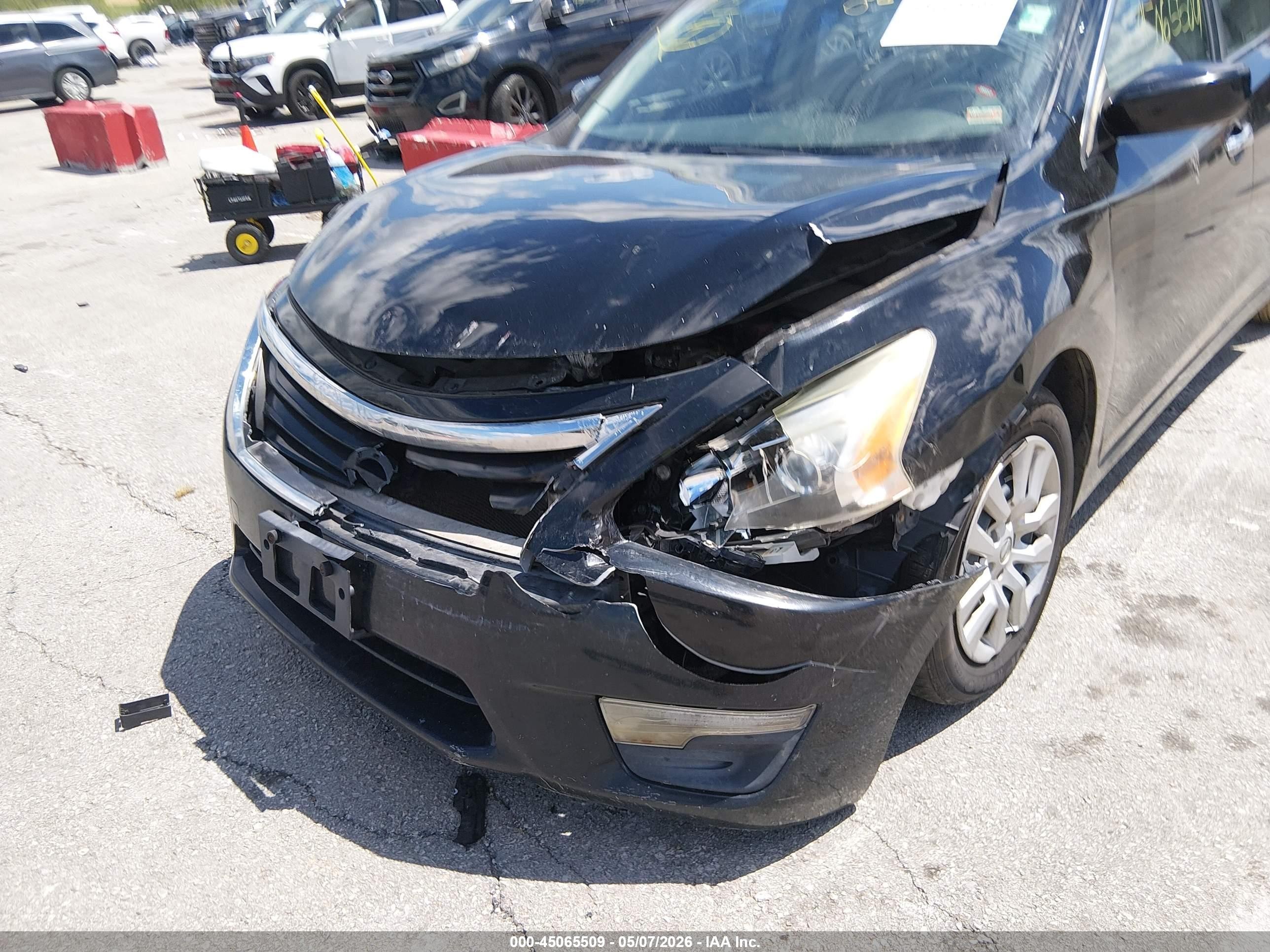 2013 Nissan Altima 2.5 S Black vin: 1N4AL3AP3DC298269
