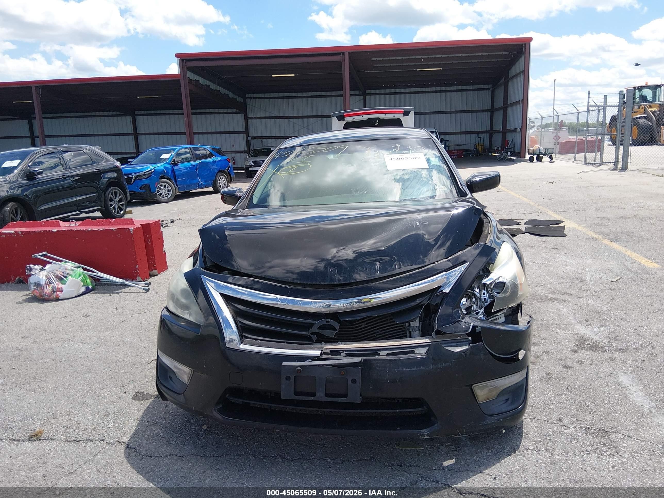 2013 Nissan Altima 2.5 S Black vin: 1N4AL3AP3DC298269