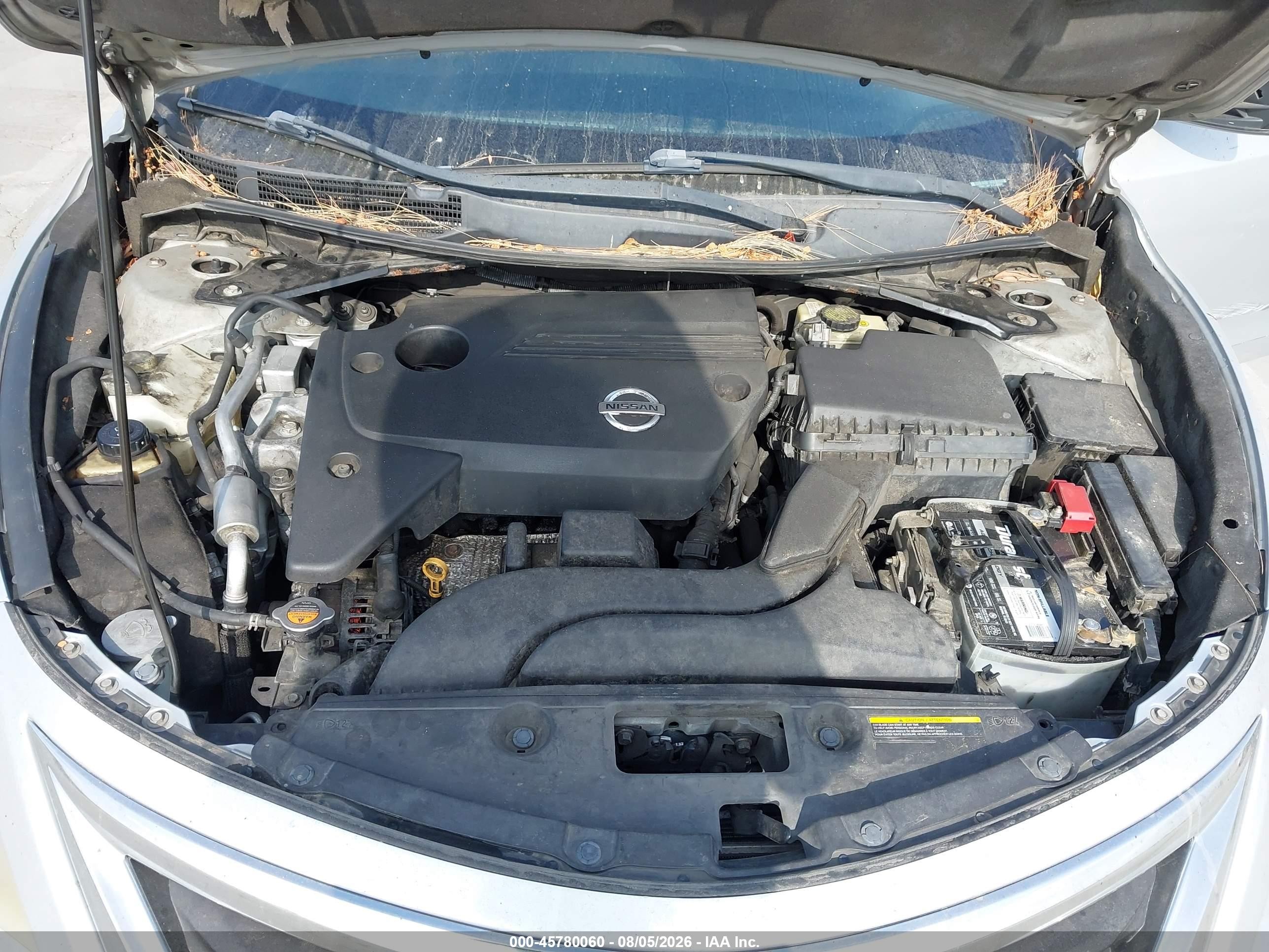 2013 Nissan Altima 2.5 S Серебряный vin: 1N4AL3AP3DC298689