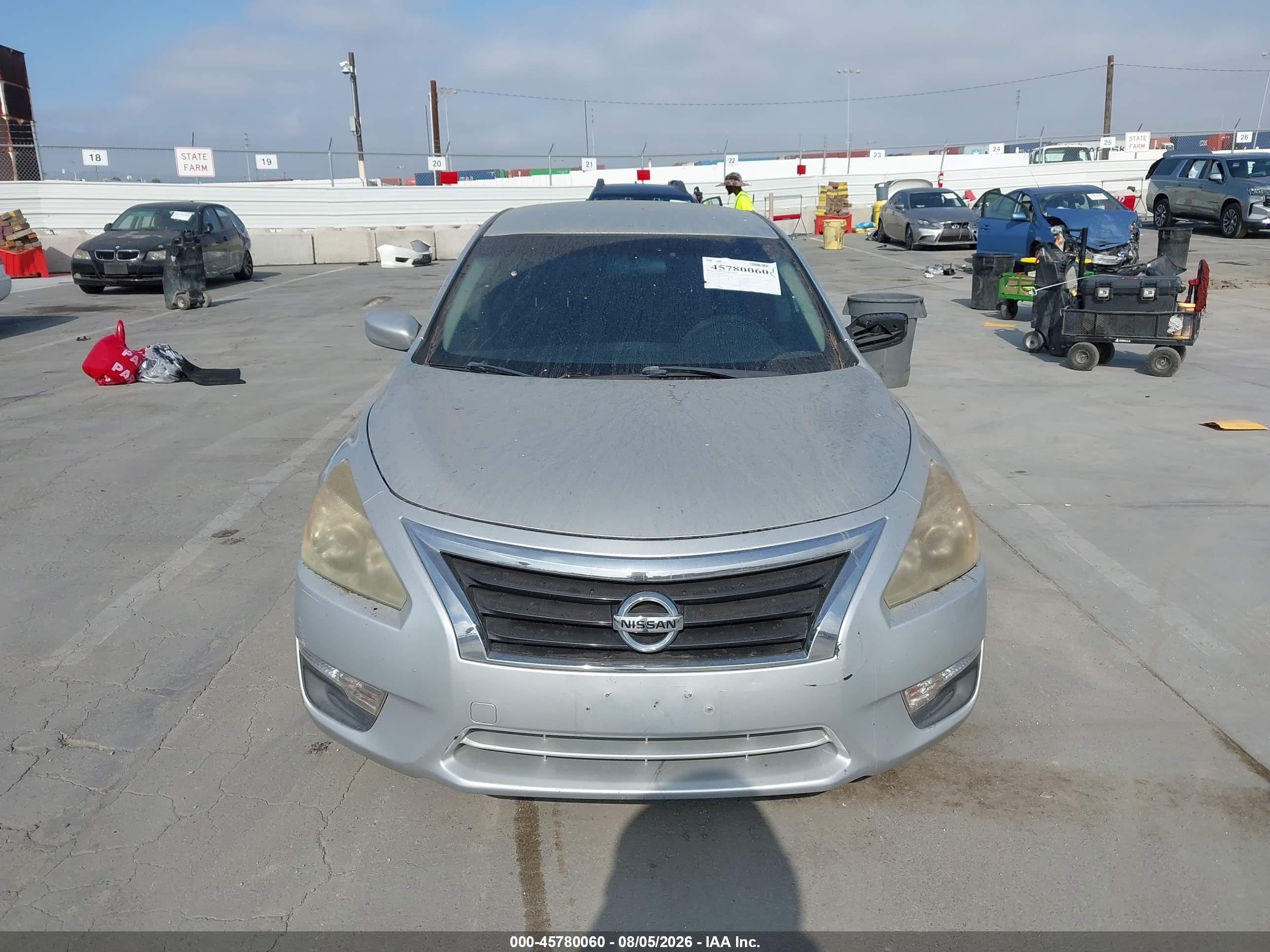 2013 Nissan Altima 2.5 S Серебряный vin: 1N4AL3AP3DC298689