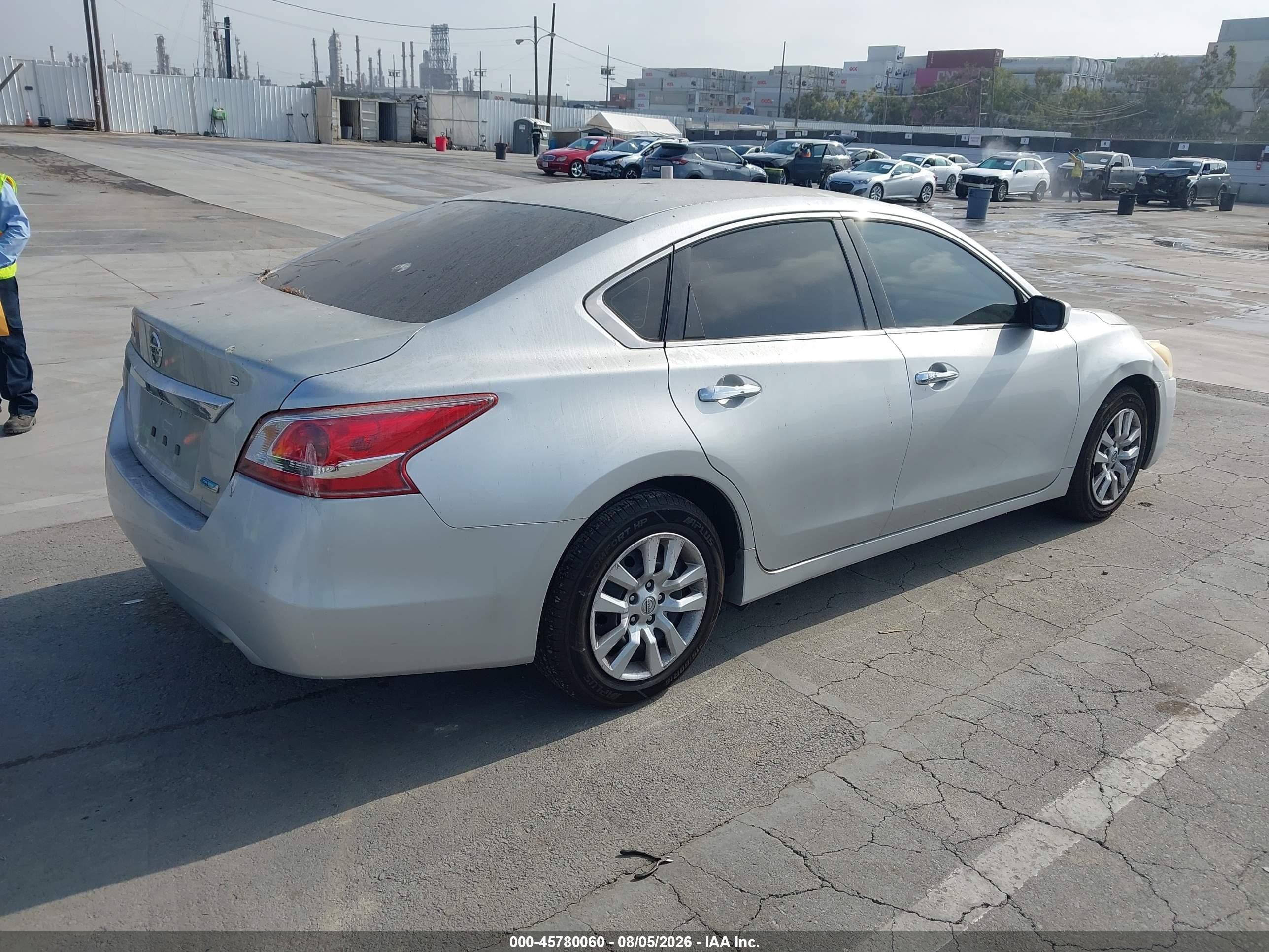 2013 Nissan Altima 2.5 S Серебряный vin: 1N4AL3AP3DC298689