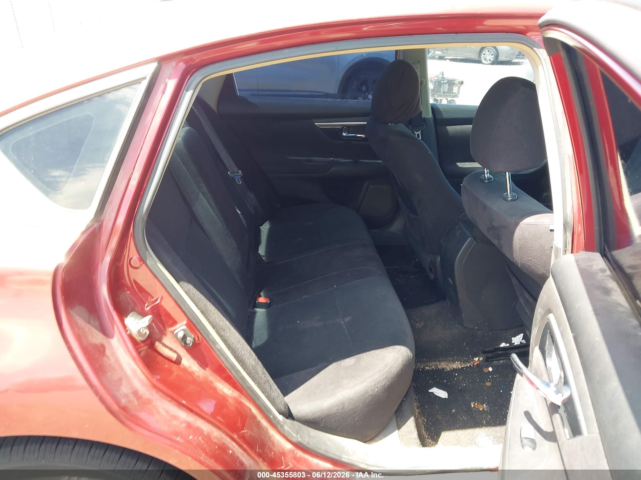 2013 Nissan Altima 2.5 S Red vin: 1N4AL3AP3DC901446