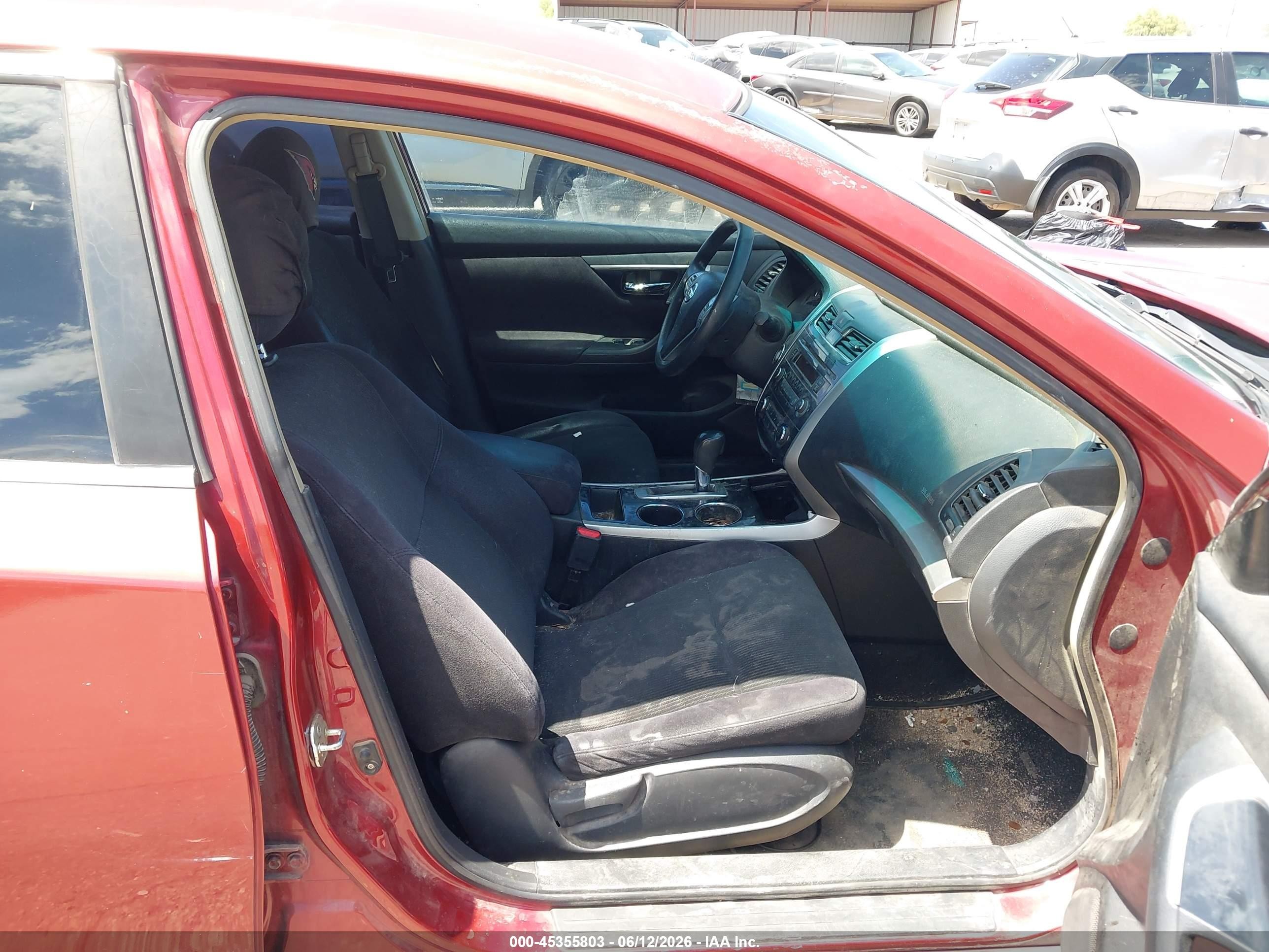 2013 Nissan Altima 2.5 S Red vin: 1N4AL3AP3DC901446