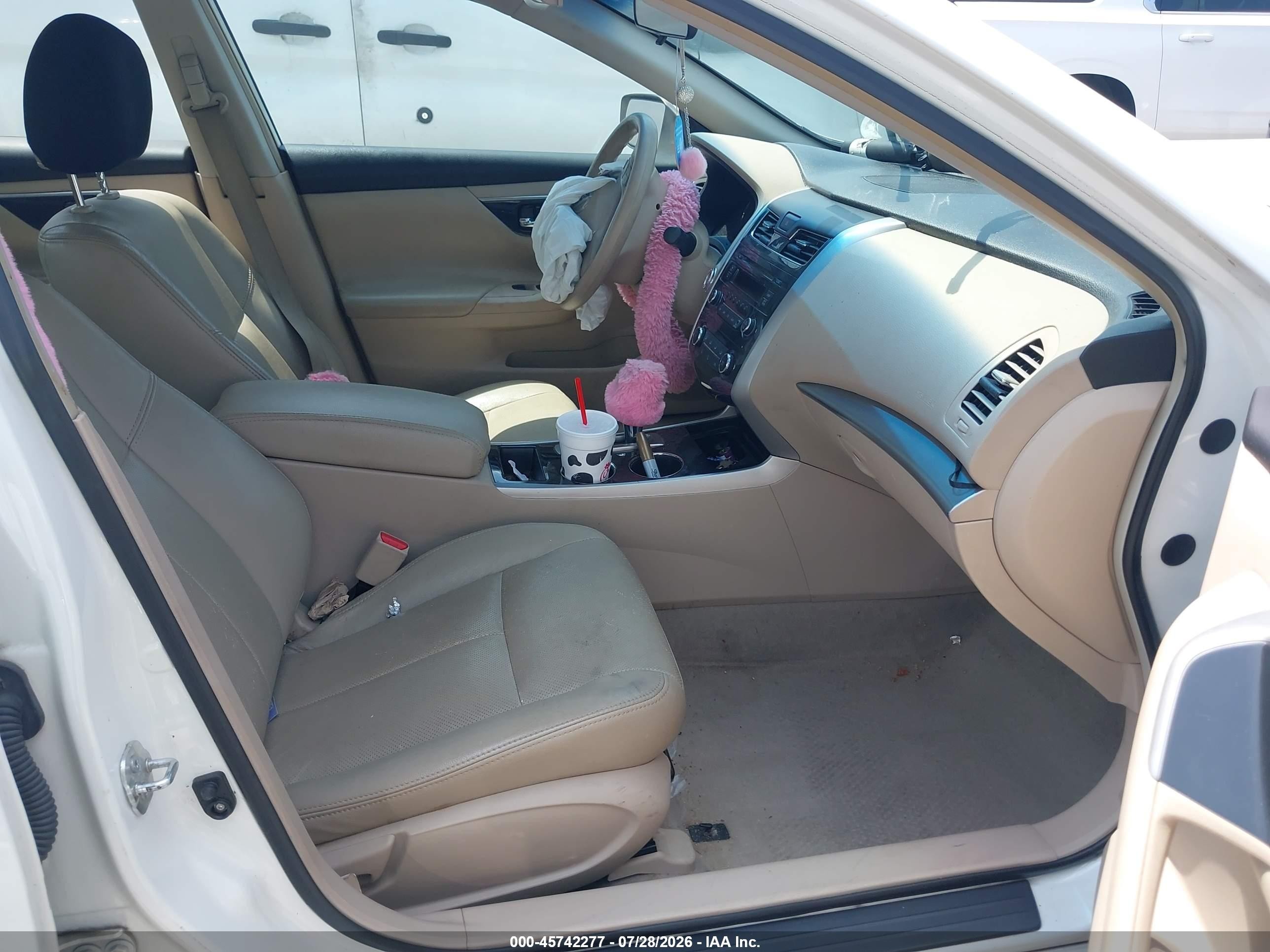 2013 Nissan Altima 2.5 S White vin: 1N4AL3AP3DC914732