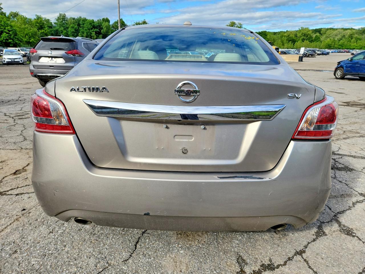 2013 Nissan Altima 2.5 Серебряный vin: 1N4AL3AP3DC919204