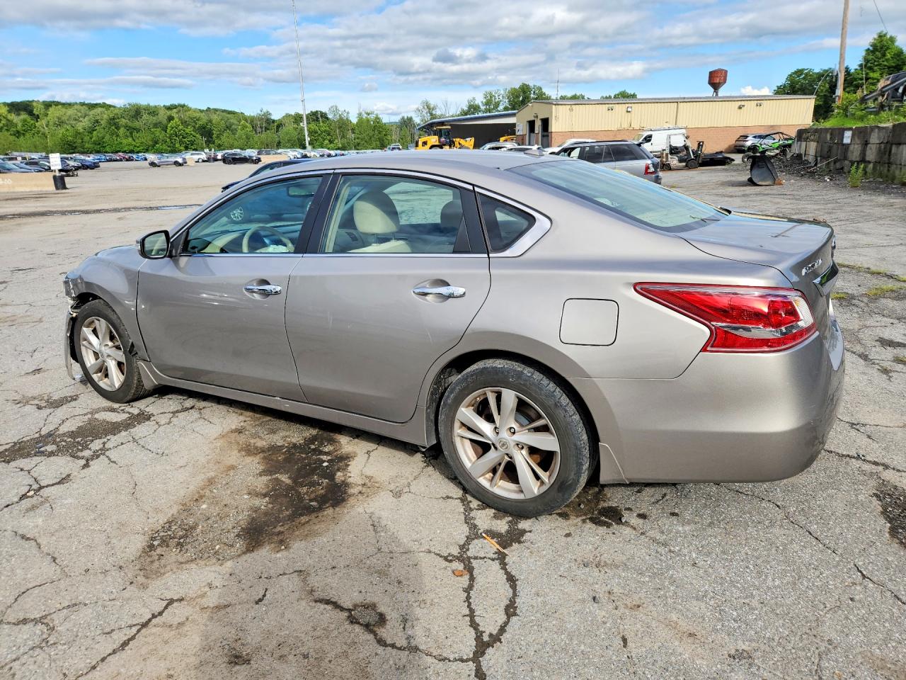 2013 Nissan Altima 2.5 Серебряный vin: 1N4AL3AP3DC919204