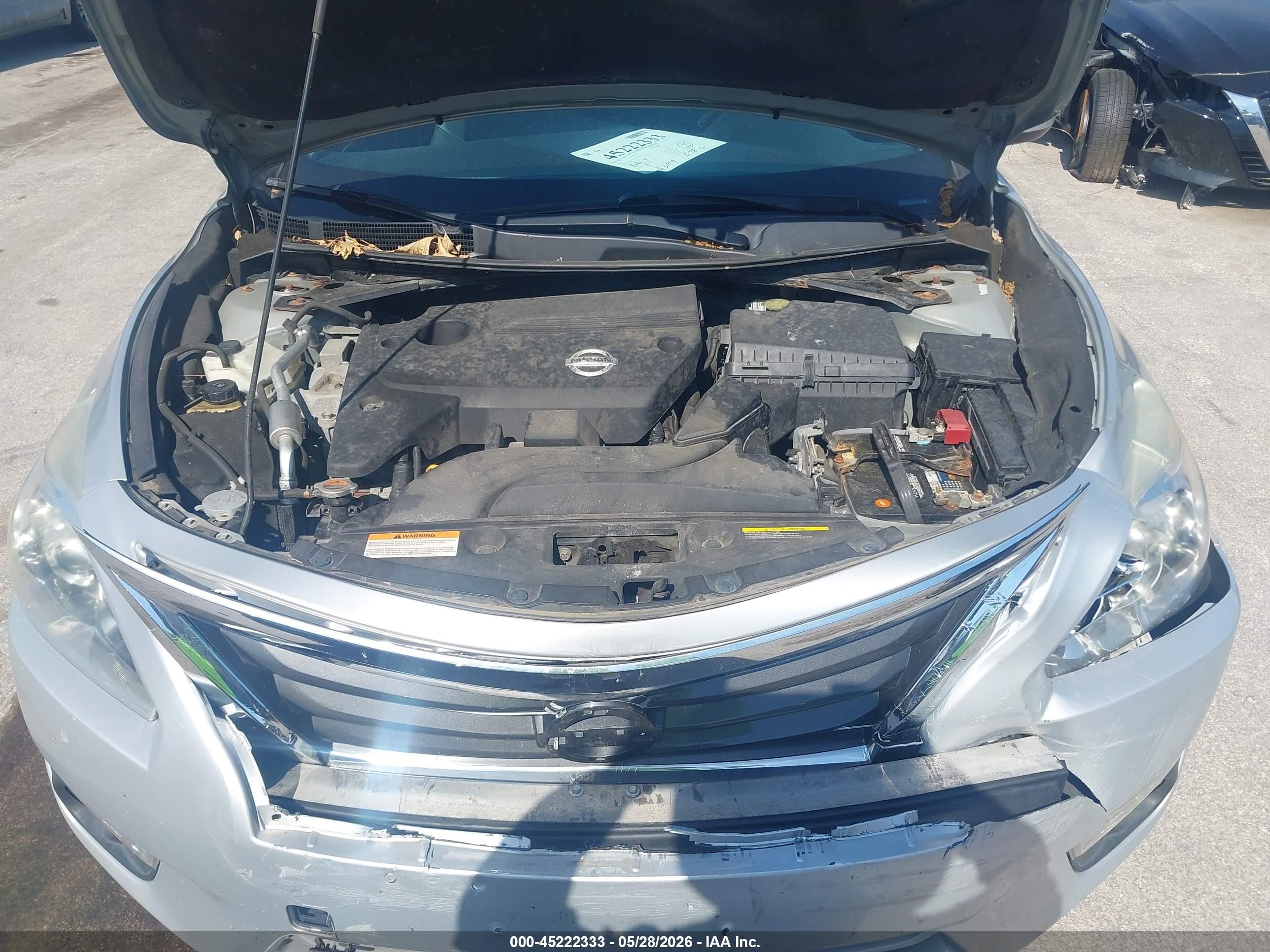 2013 Nissan Altima 2.5 Sl Silver vin: 1N4AL3AP3DN401372
