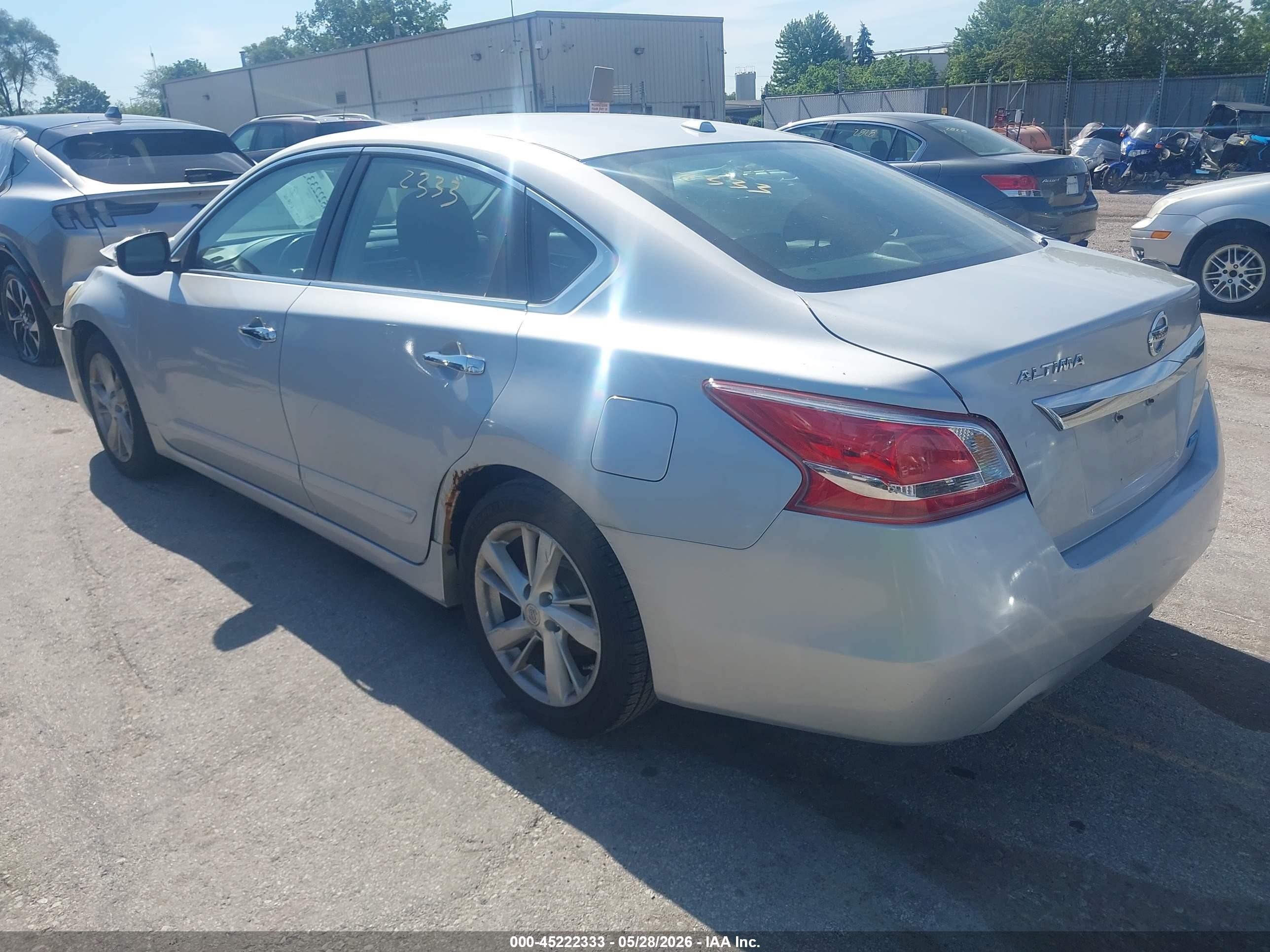 2013 Nissan Altima 2.5 Sl Silver vin: 1N4AL3AP3DN401372