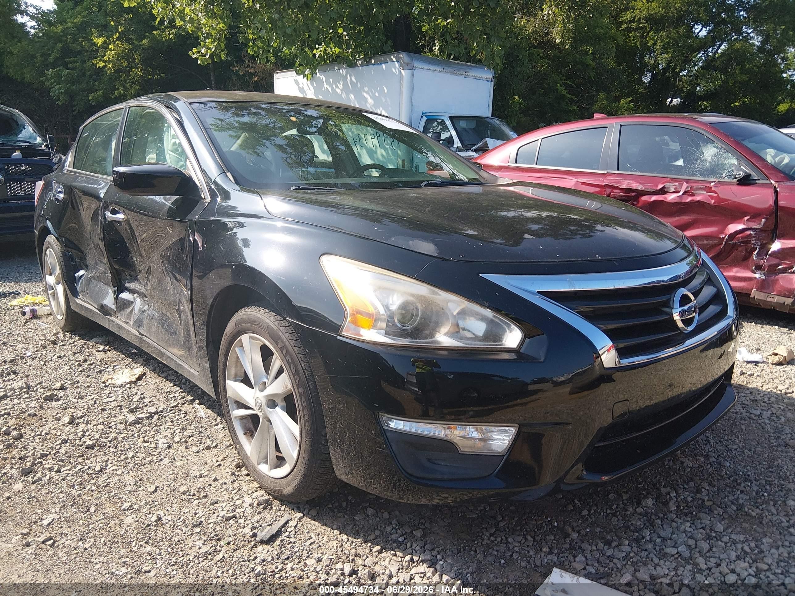 2013 Nissan Altima 2.5 Sv Black vin: 1N4AL3AP3DN409424