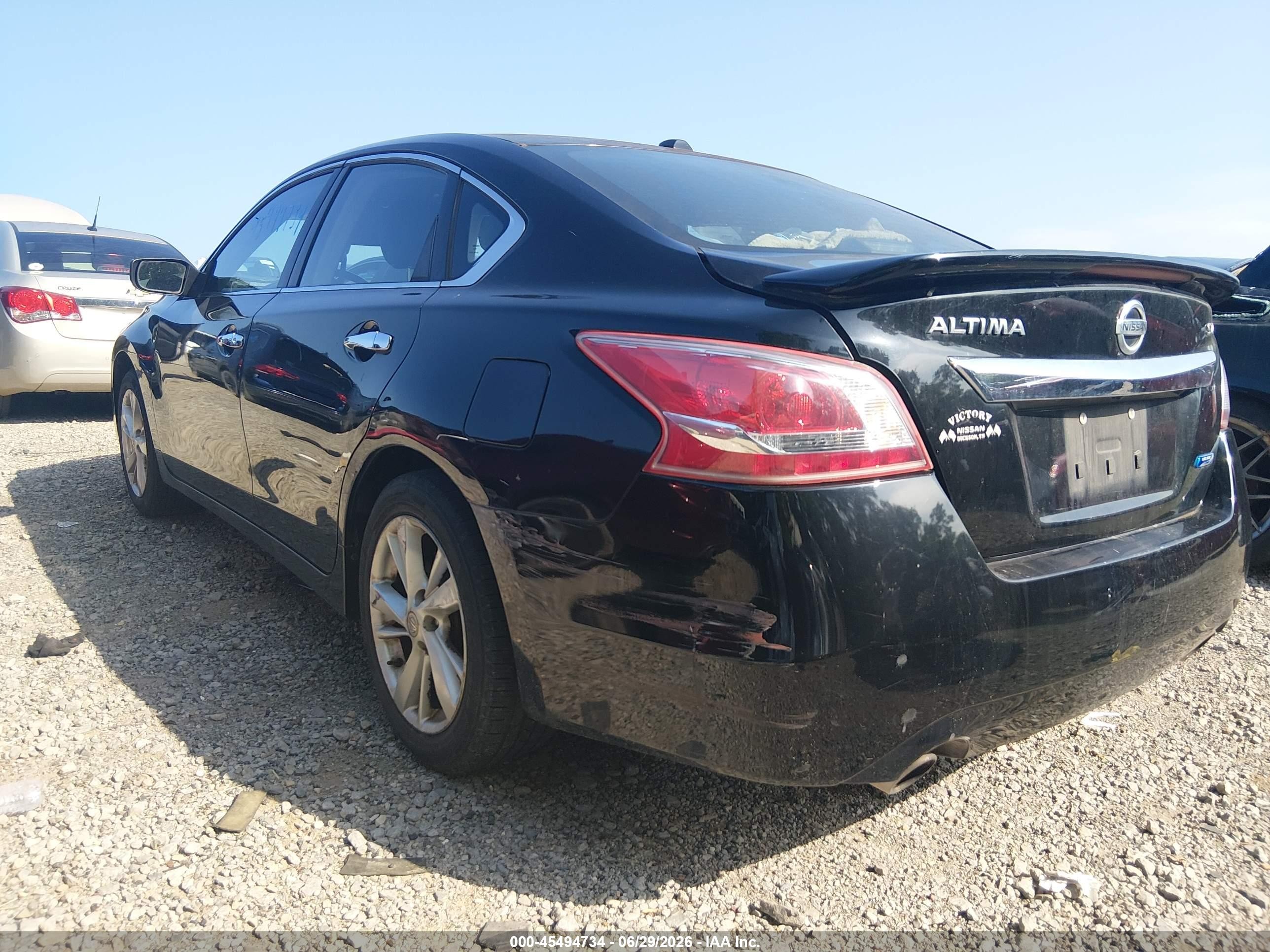 2013 Nissan Altima 2.5 Sv Черный vin: 1N4AL3AP3DN409424