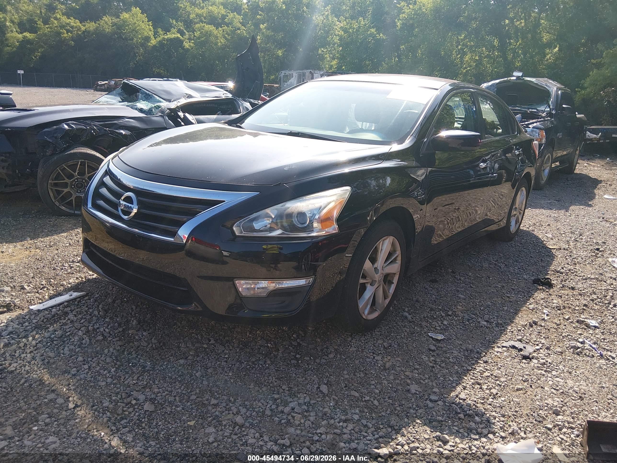 2013 Nissan Altima 2.5 Sv Черный vin: 1N4AL3AP3DN409424