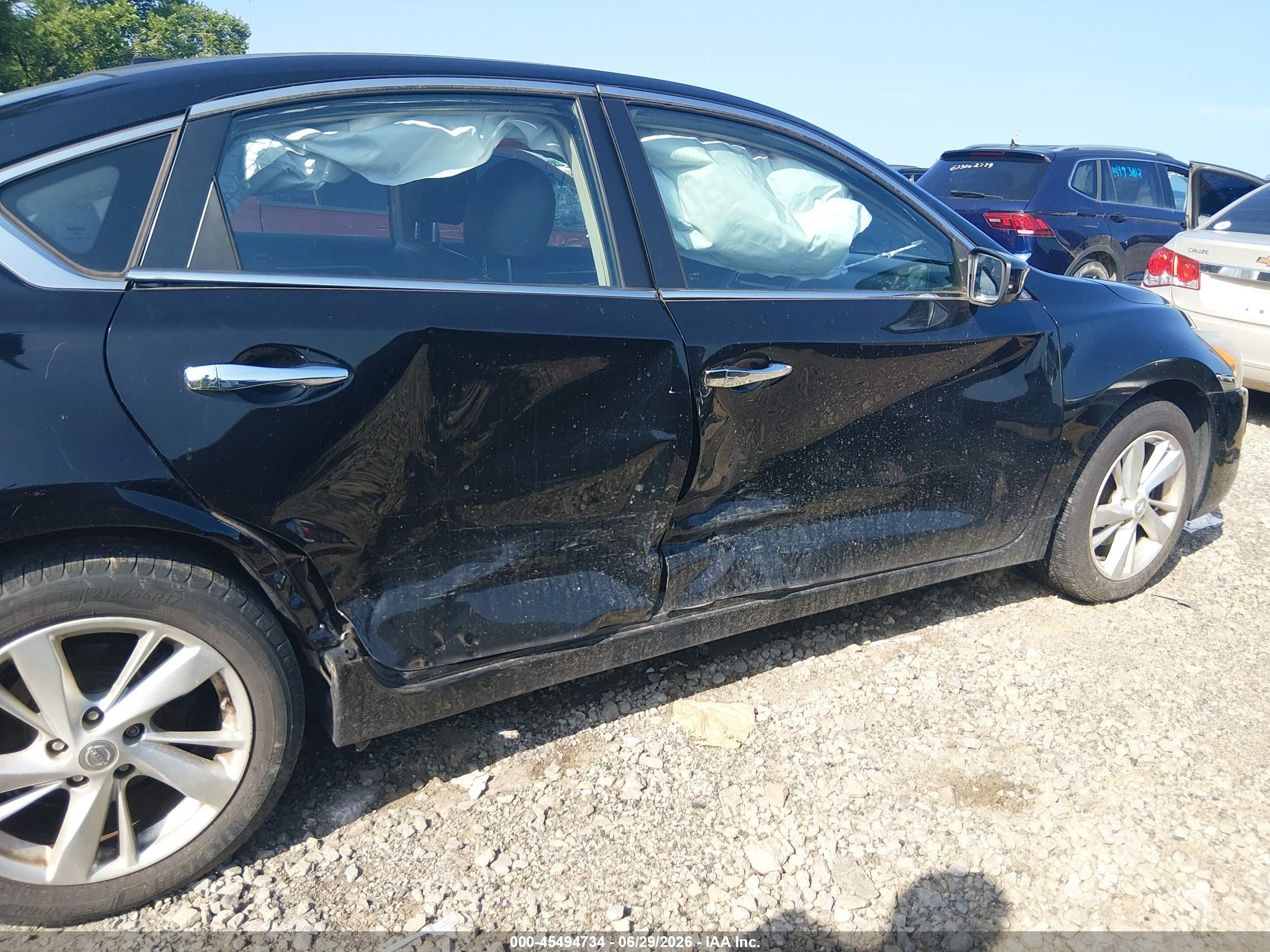 2013 Nissan Altima 2.5 Sv Черный vin: 1N4AL3AP3DN409424