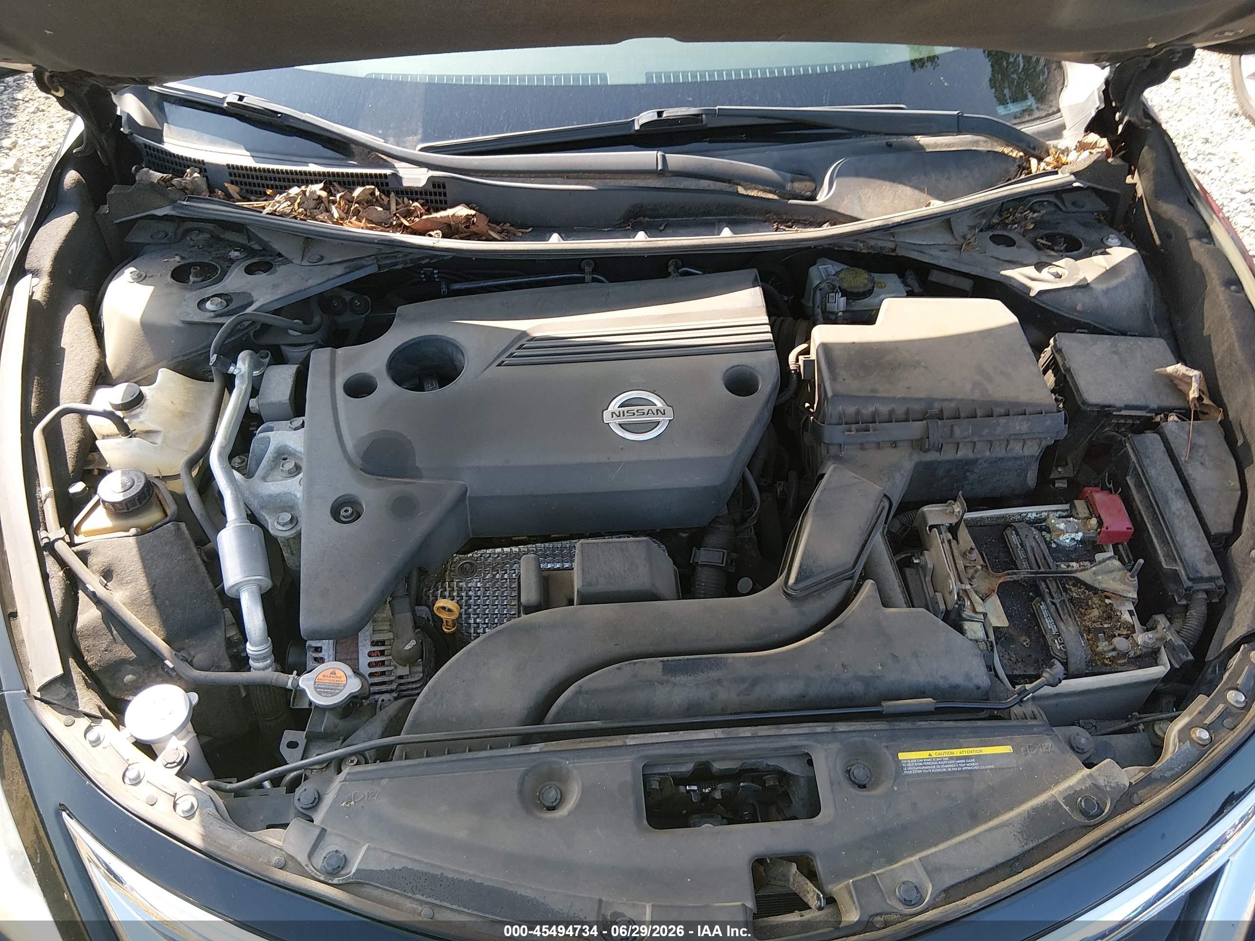 2013 Nissan Altima 2.5 Sv Черный vin: 1N4AL3AP3DN409424