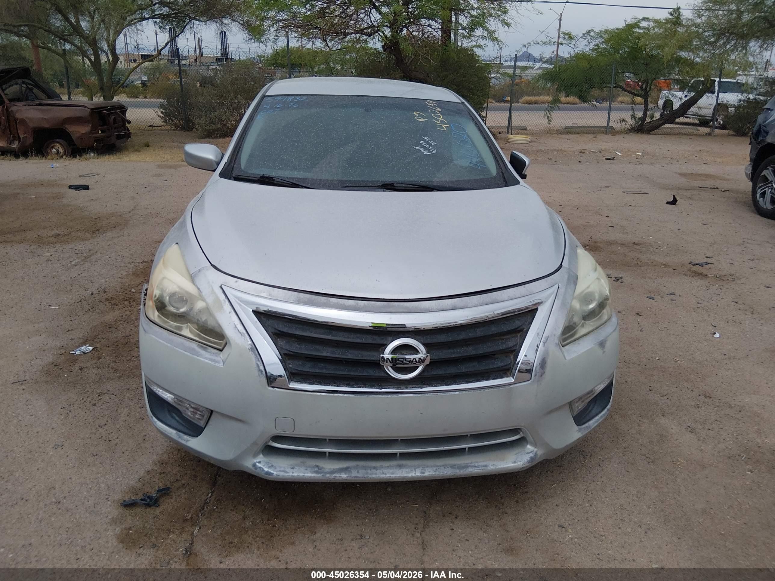 2013 Nissan Altima 2.5 Sv Silver vin: 1N4AL3AP3DN416020