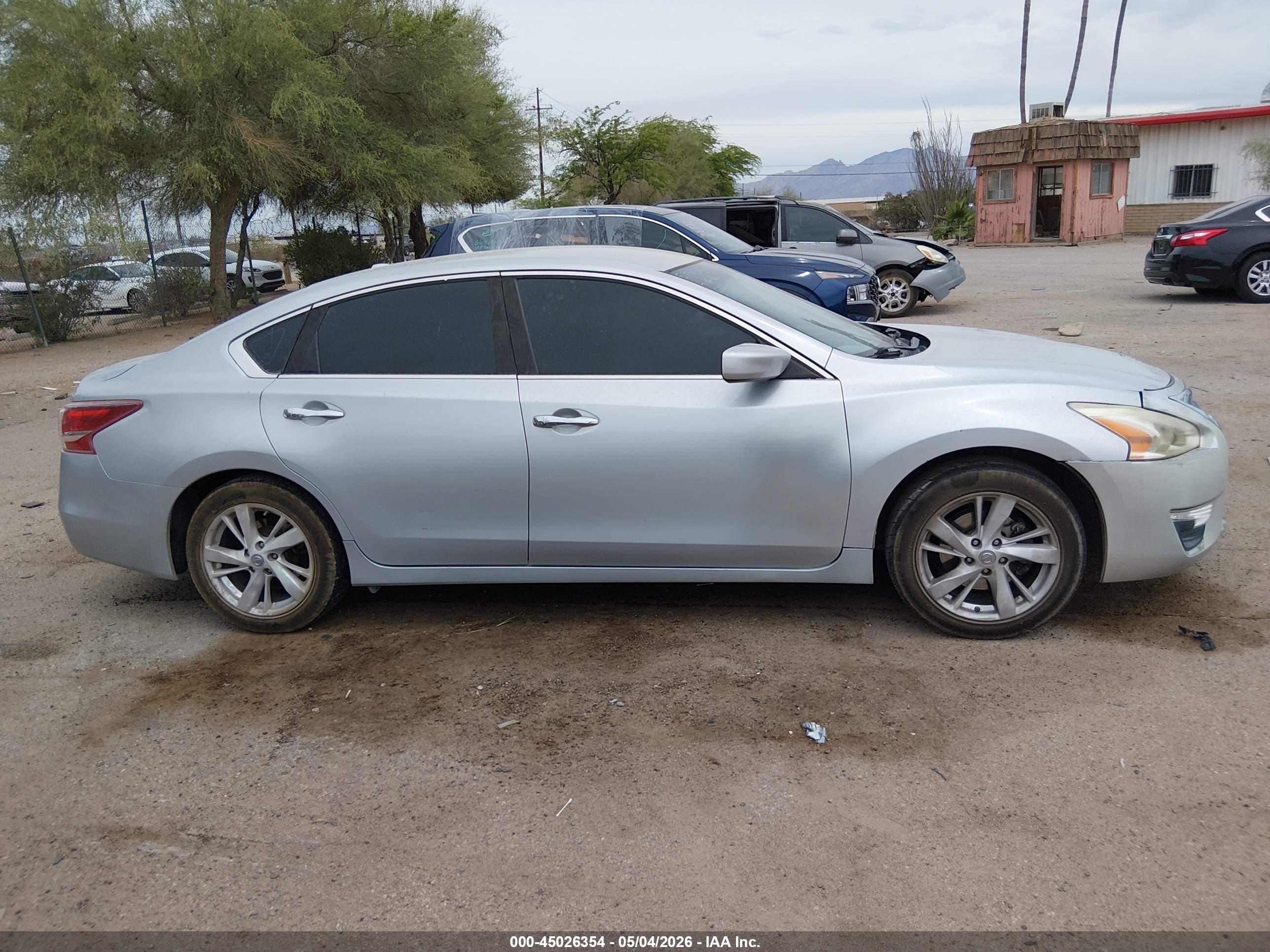 2013 Nissan Altima 2.5 Sv Silver vin: 1N4AL3AP3DN416020