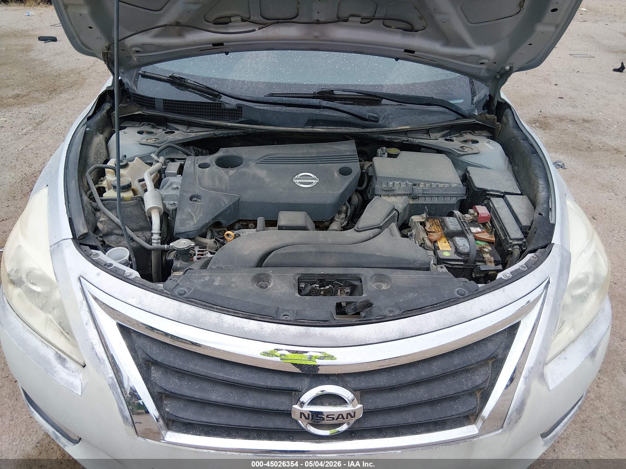 2013 Nissan Altima 2.5 Sv Silver vin: 1N4AL3AP3DN416020